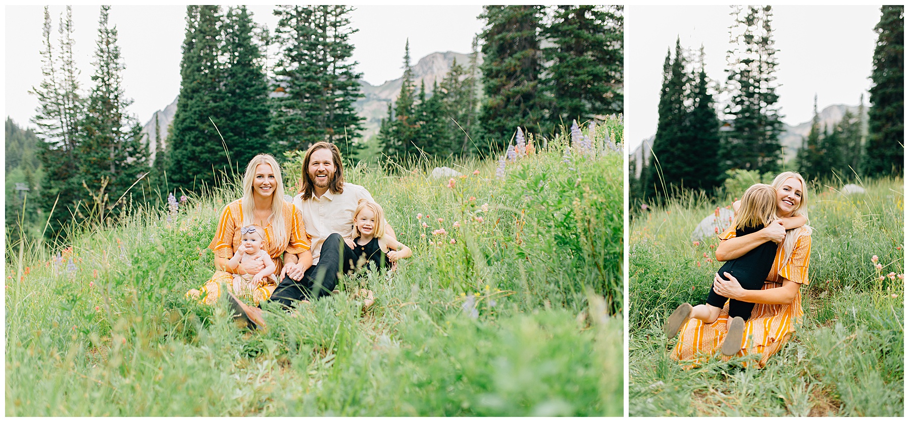 Staples | Rainy Albion Basin Family Pictures