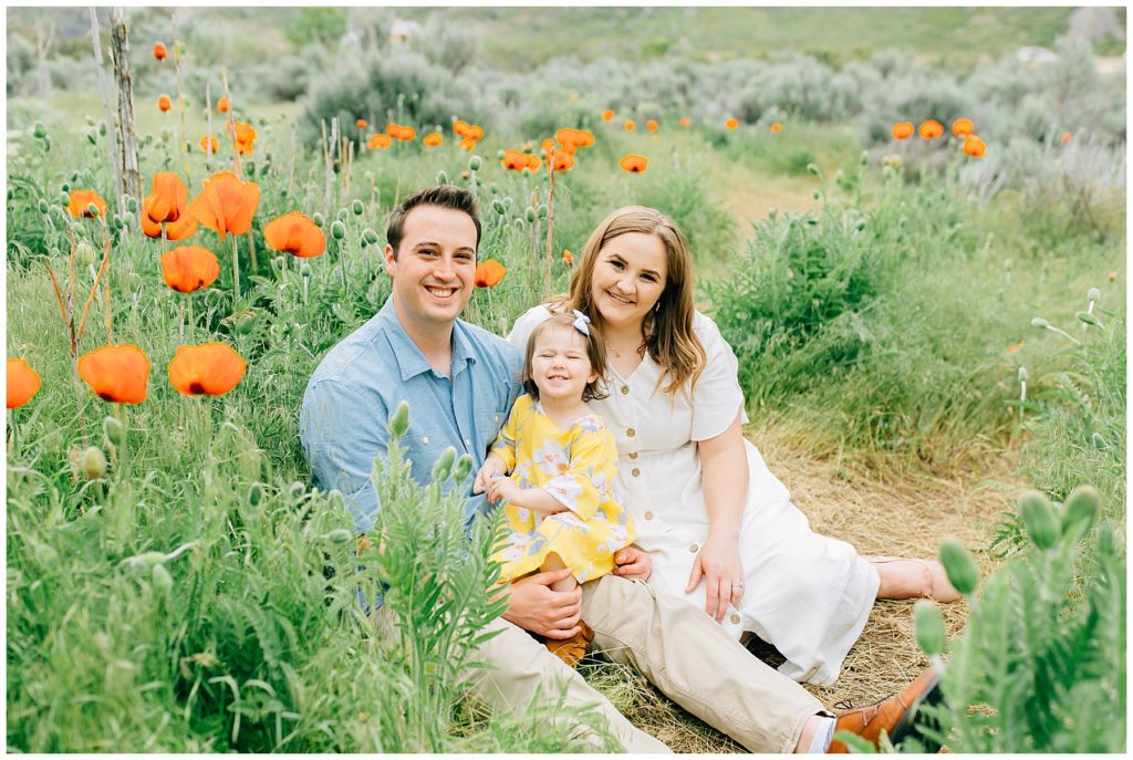 Alpine Poppy Field Family Pictures | Nelson Family