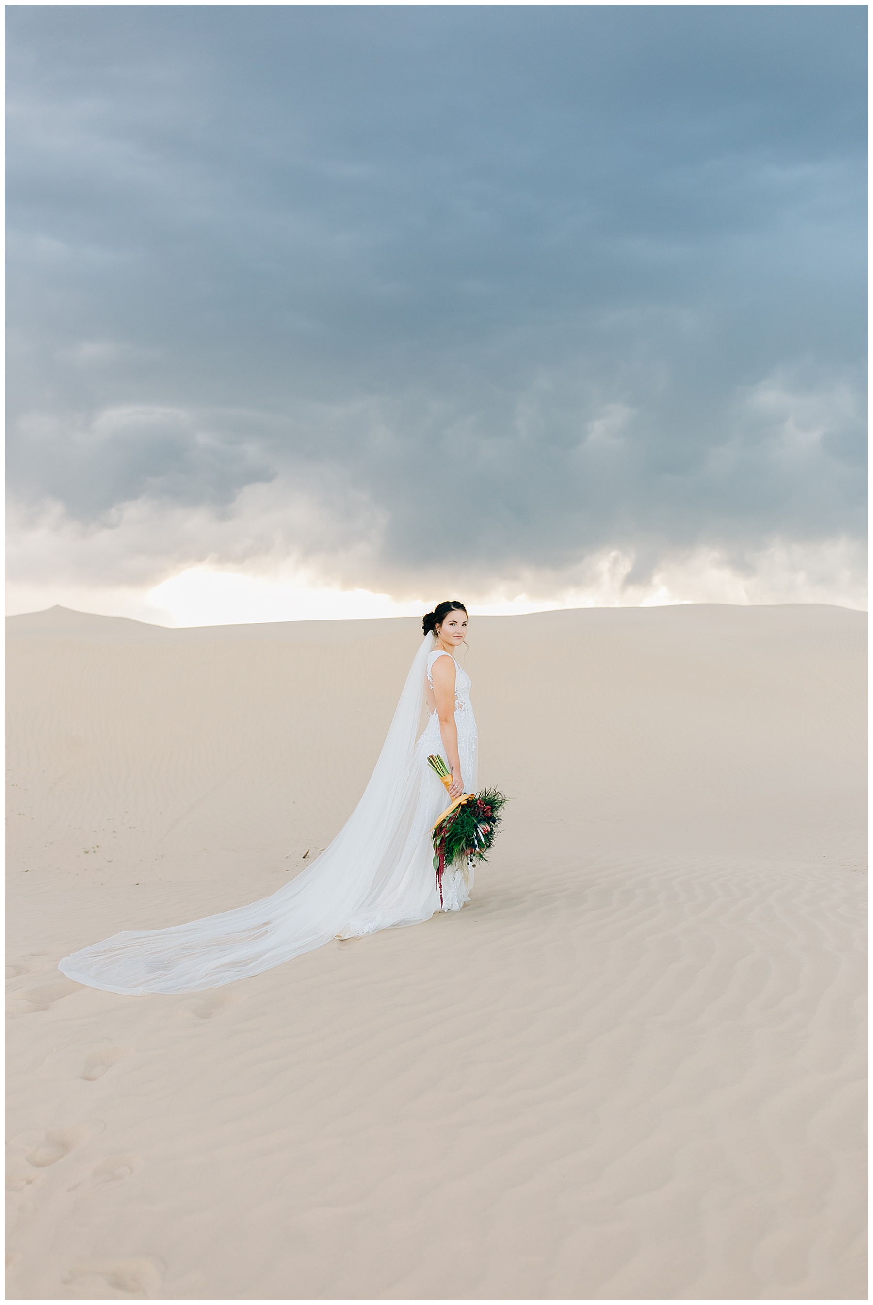 Kassy | Little Sahara Sand Dunes Bridals | Taco Bell Bride