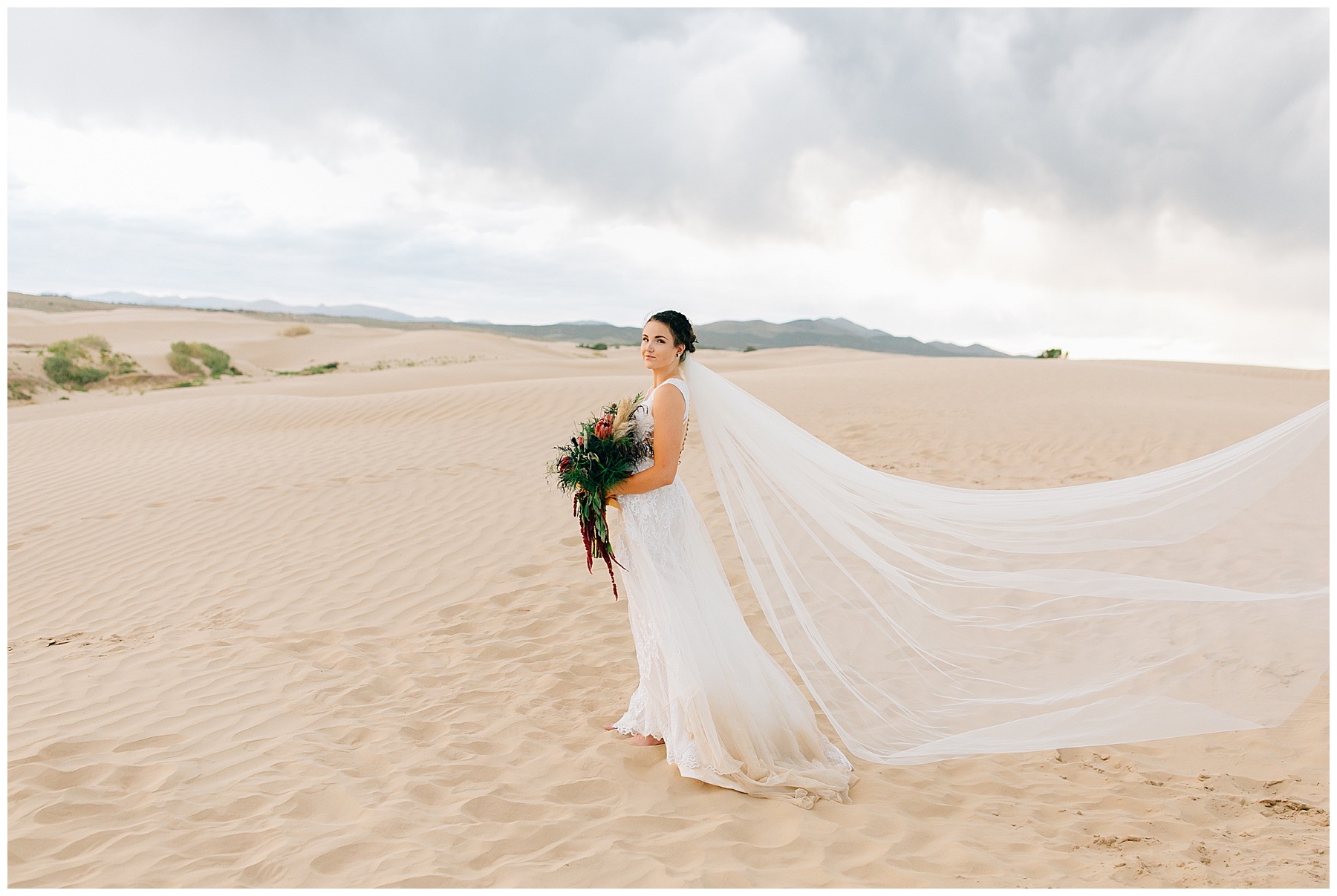 Kassy | Little Sahara Sand Dunes Bridals | Taco Bell Bride Buy a Wedding Dress in Utah