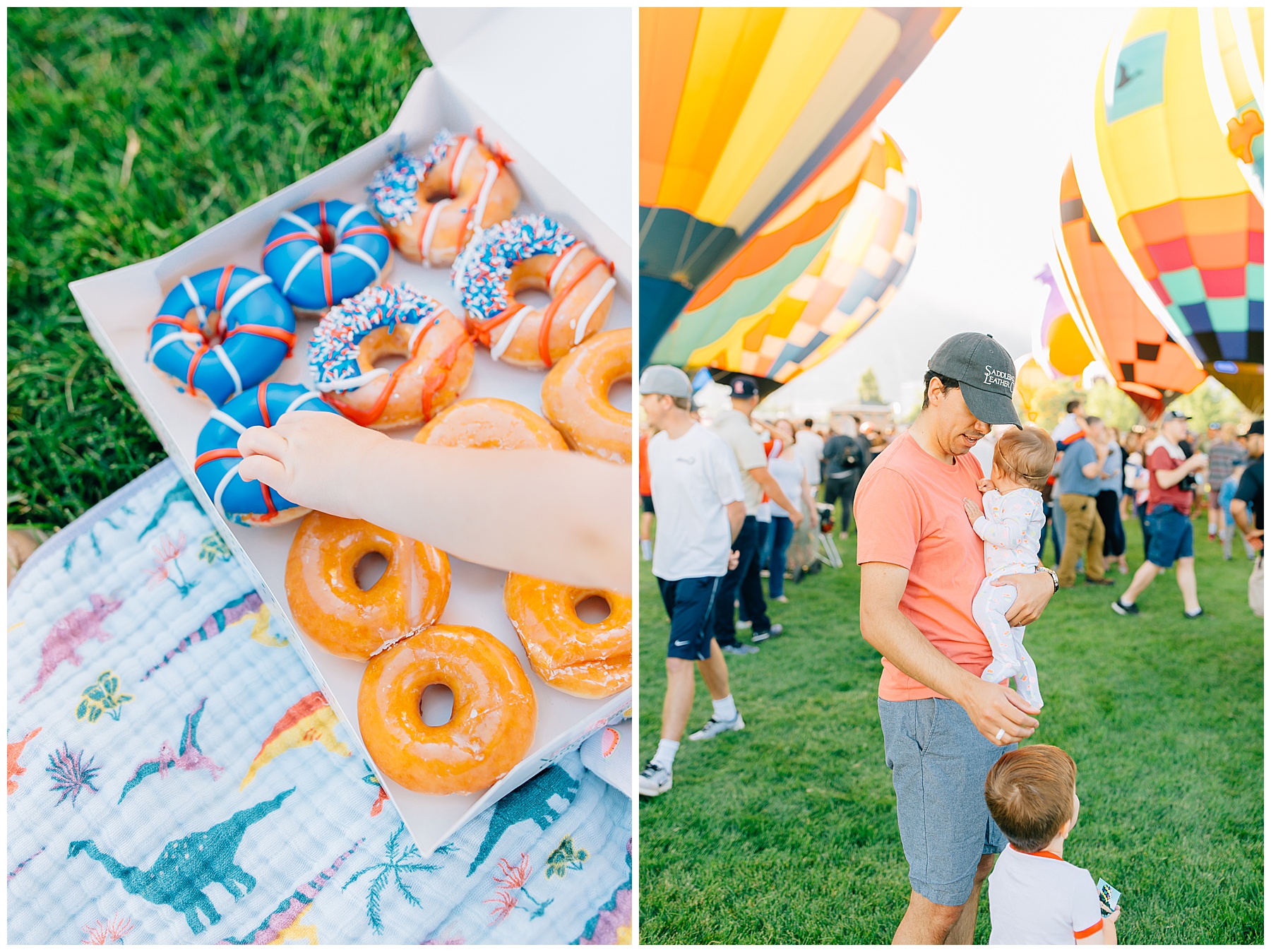 Provo Balloon Festival Family Pictures | July Fourth