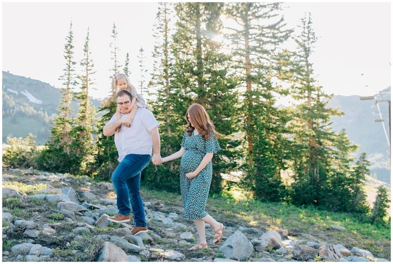 Peart | Albion Basin Maternity Session