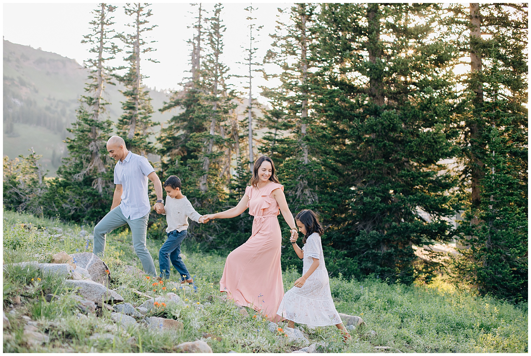Husain | Family Pictures at Albion Basin