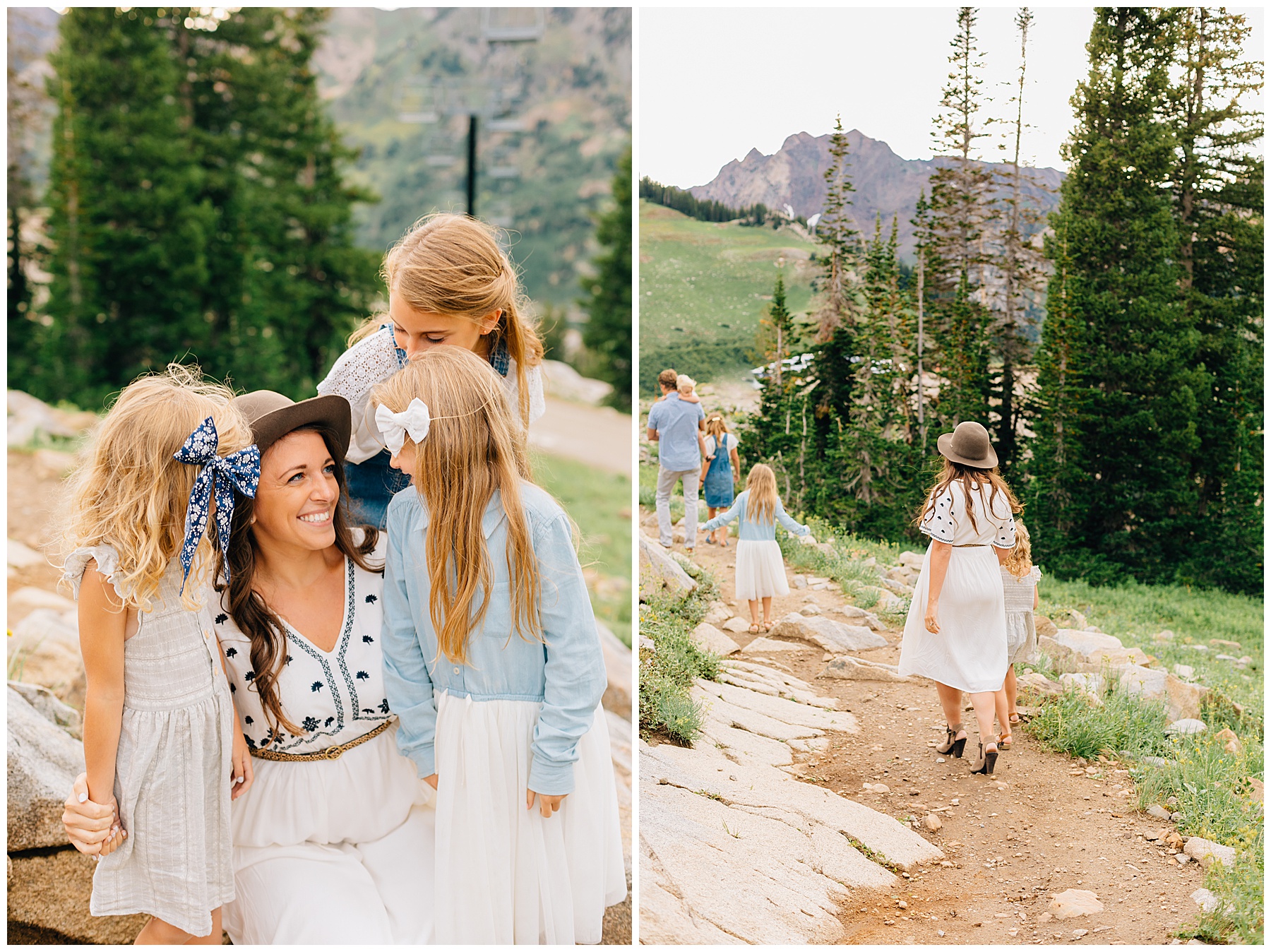 Schmutz | Cloudy Albion Basin Family Pictures