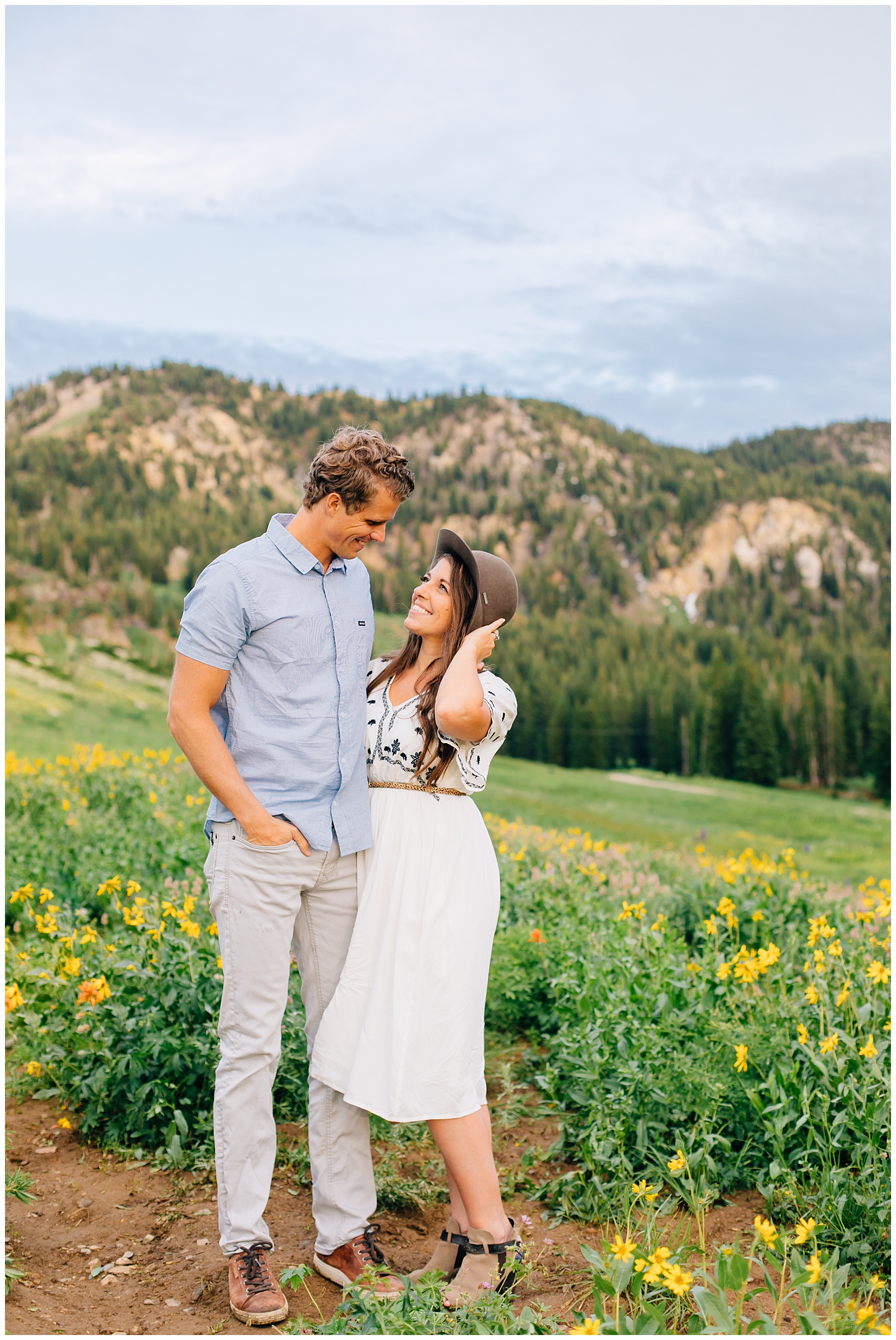 Schmutz | Cloudy Albion Basin Family Pictures