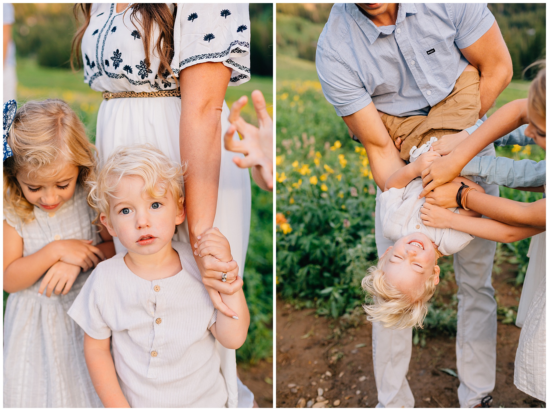 Schmutz | Cloudy Albion Basin Family Pictures