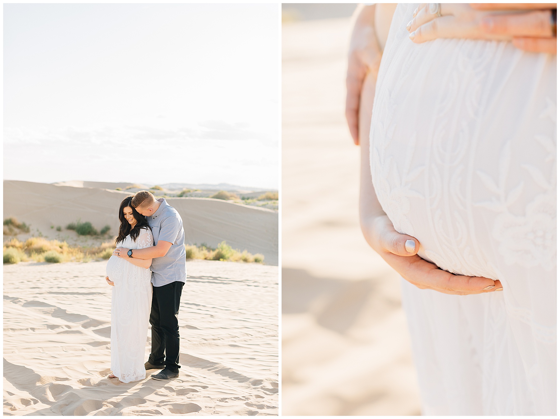 Sand Dunes Maternity Session | Utah photographer