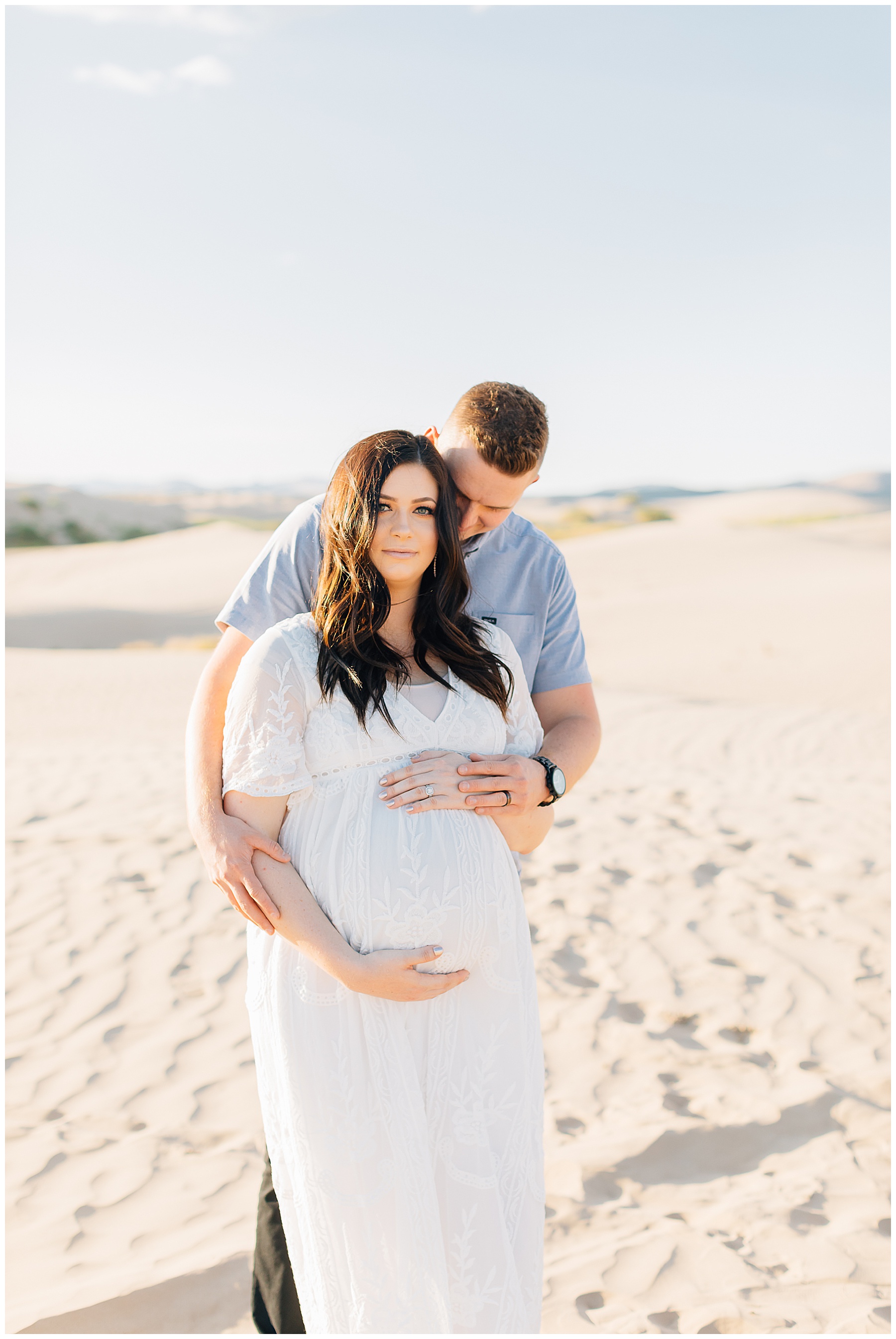 Sand Dunes Maternity Session | Utah photographer