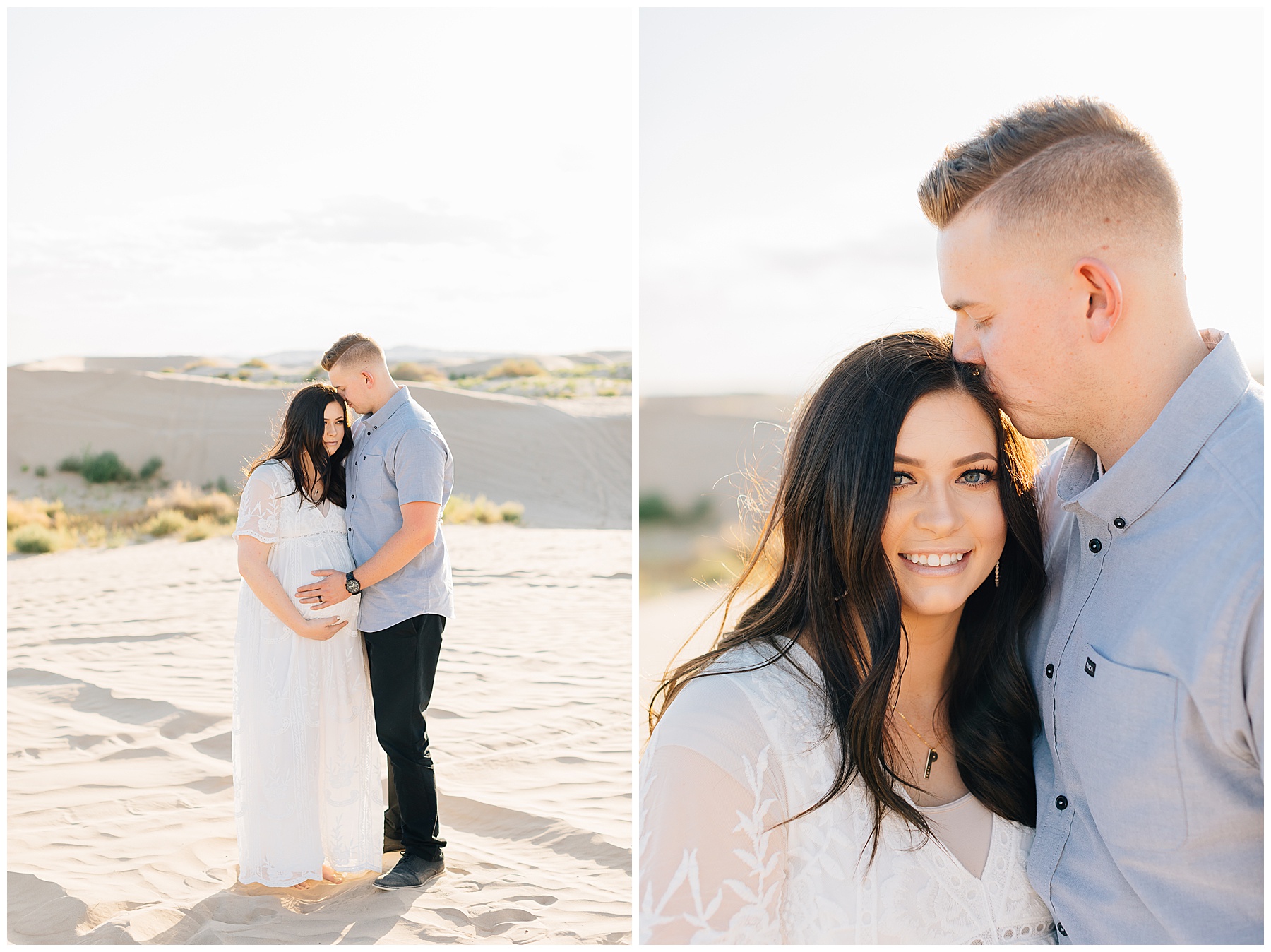 Sand Dunes Maternity Session | Utah photographer