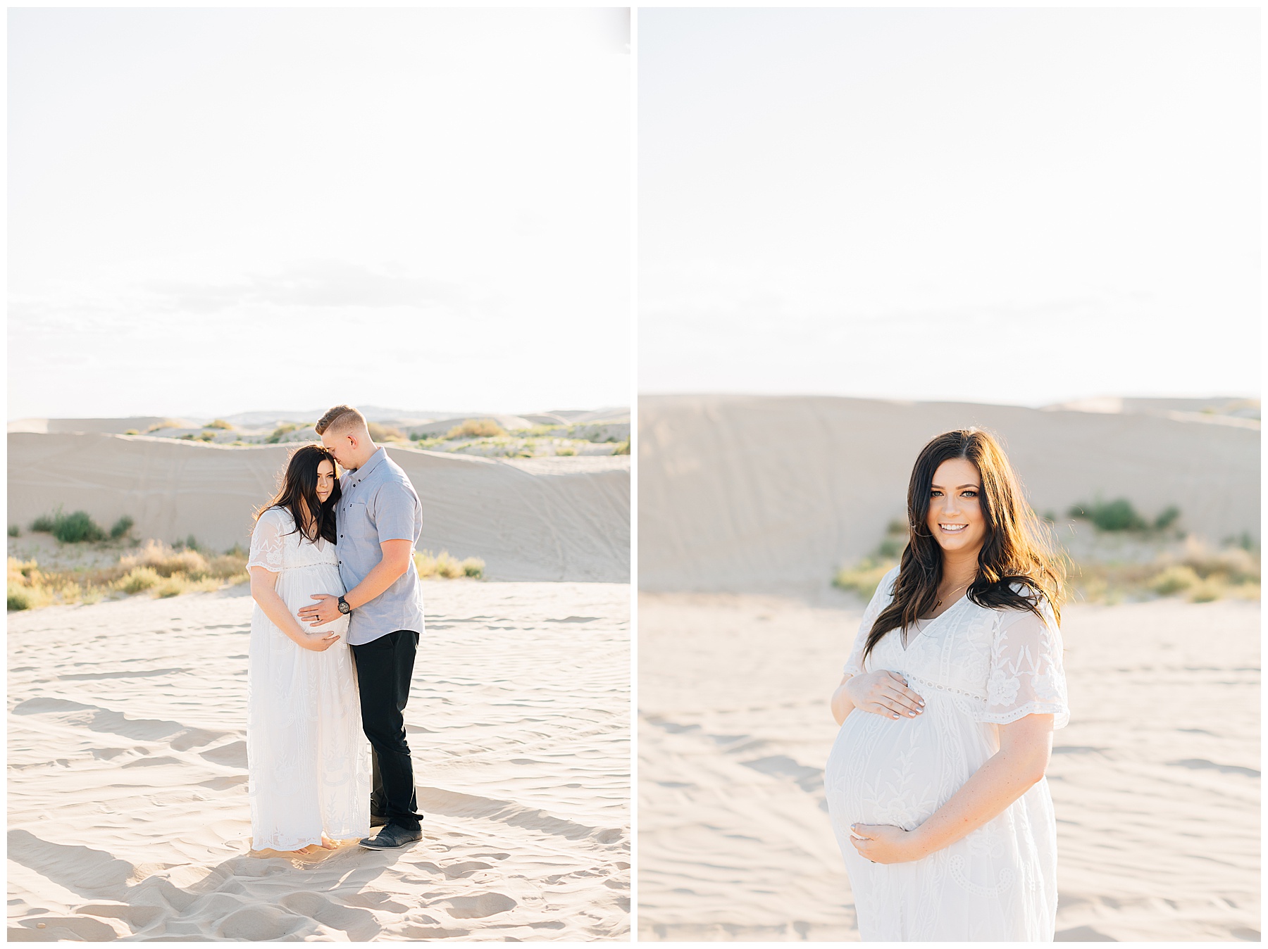 Sand Dunes Maternity Session | Utah photographer