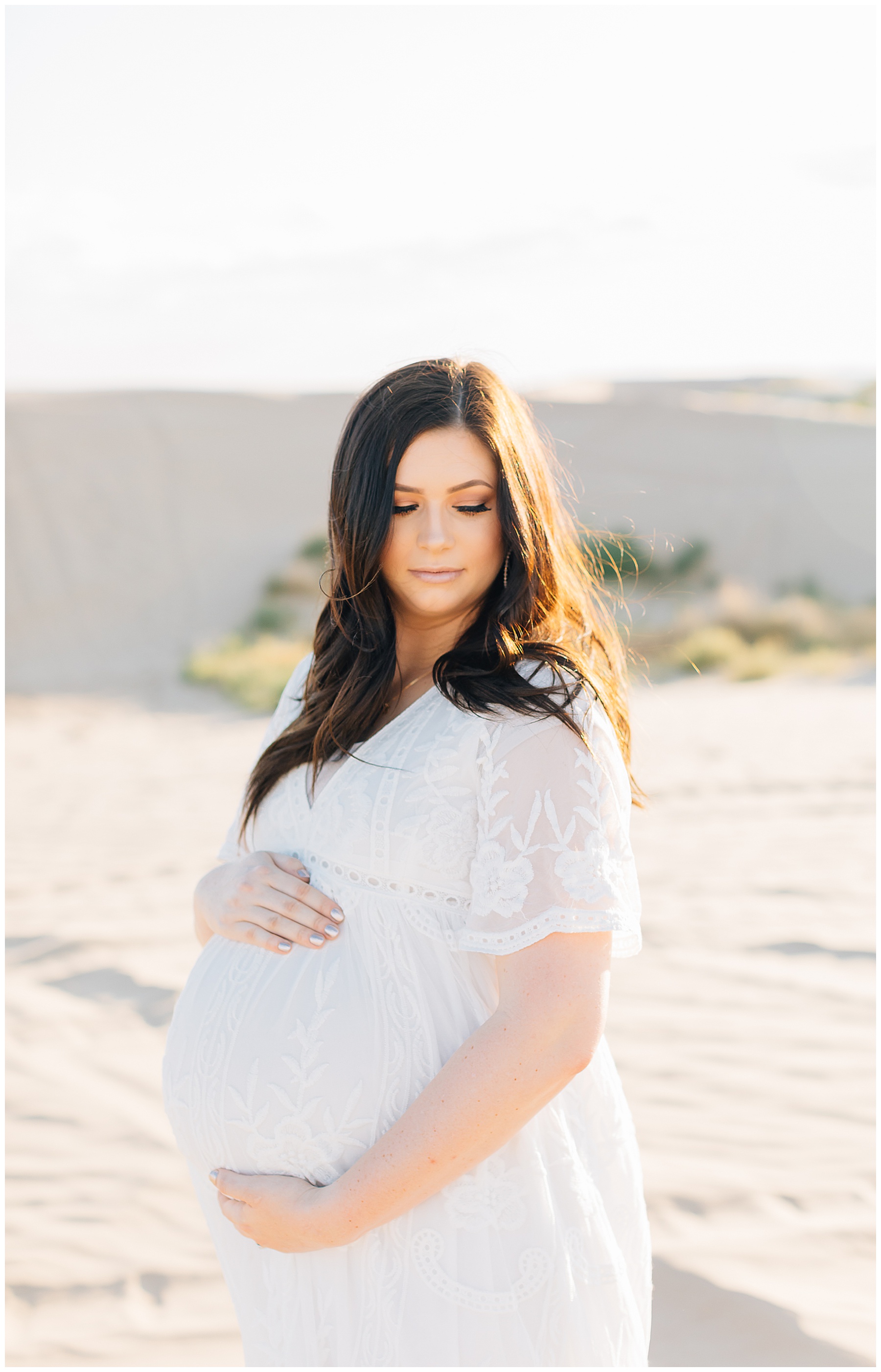 Sand Dunes Maternity Session | Utah photographer