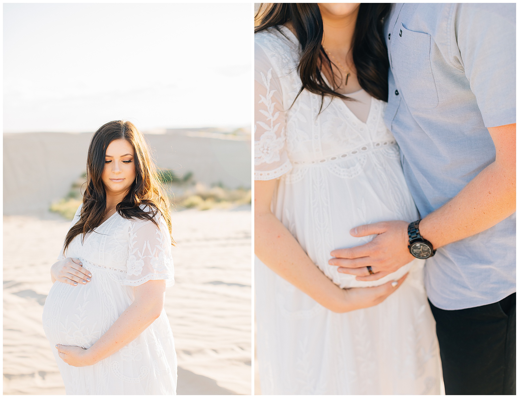 Sand Dunes Maternity Session | Utah photographer