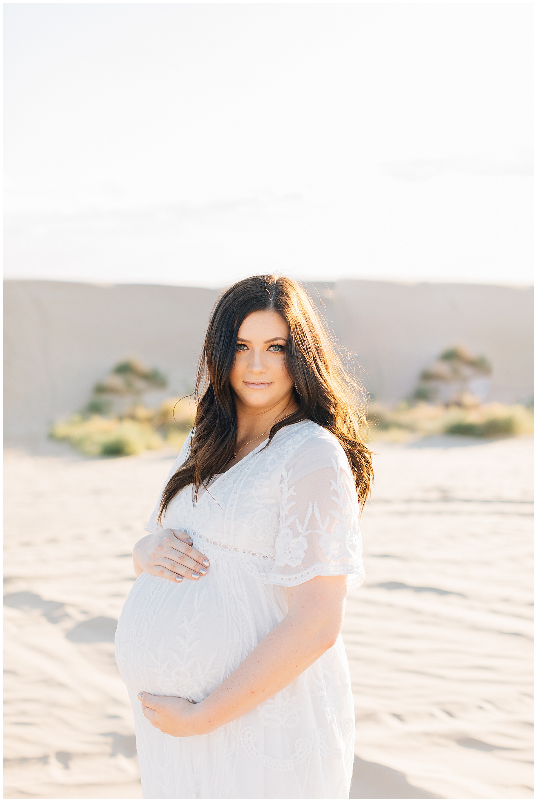 Sand Dunes Maternity Session | Utah photographer