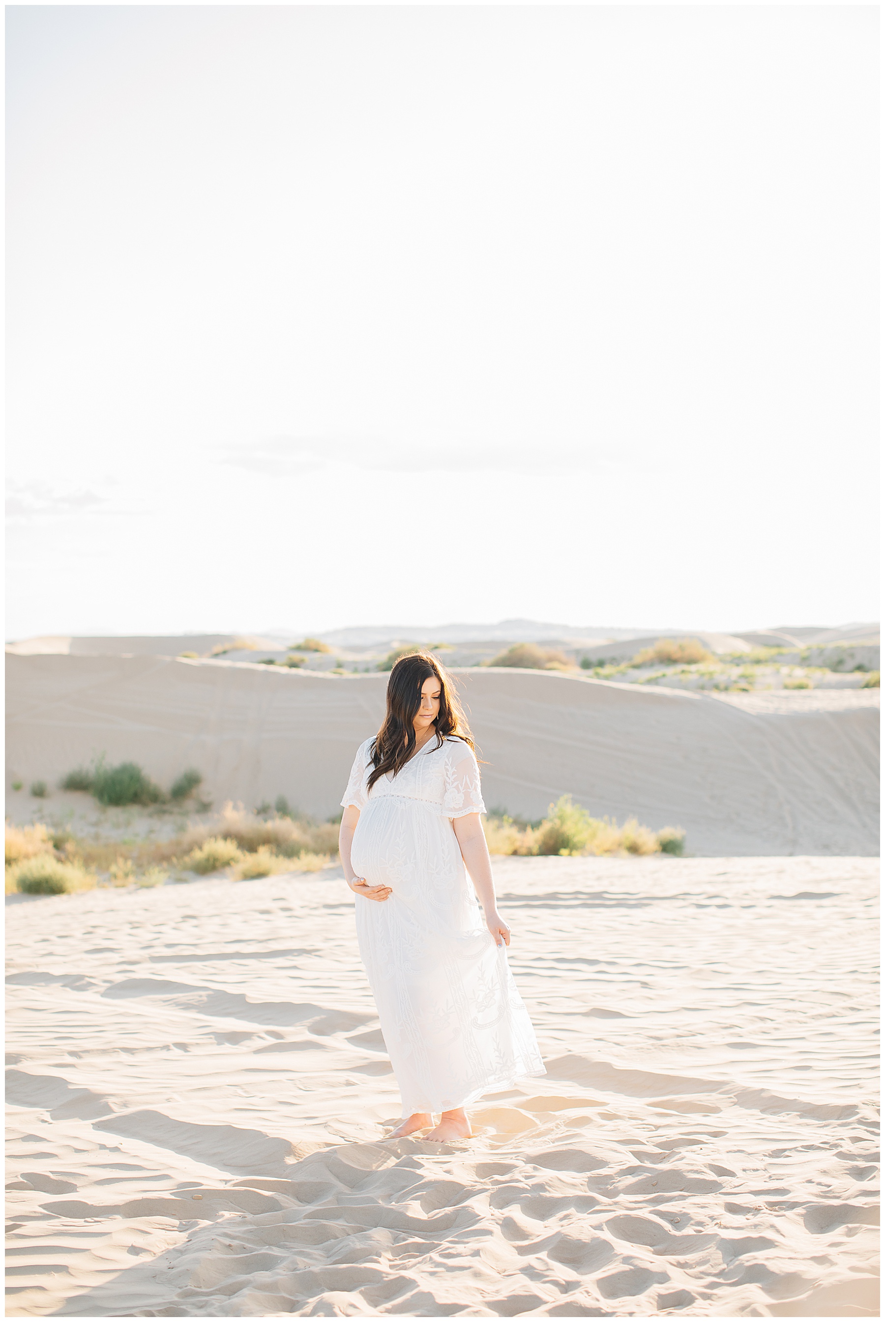 Sand Dunes Maternity Session | Utah photographer