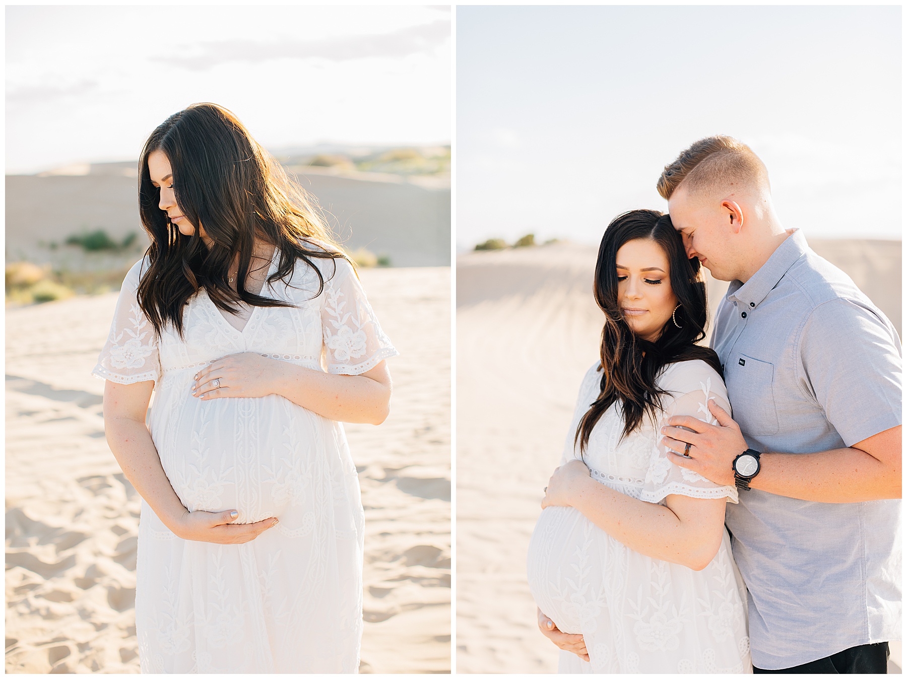 Sand Dunes Maternity Session | Utah photographer