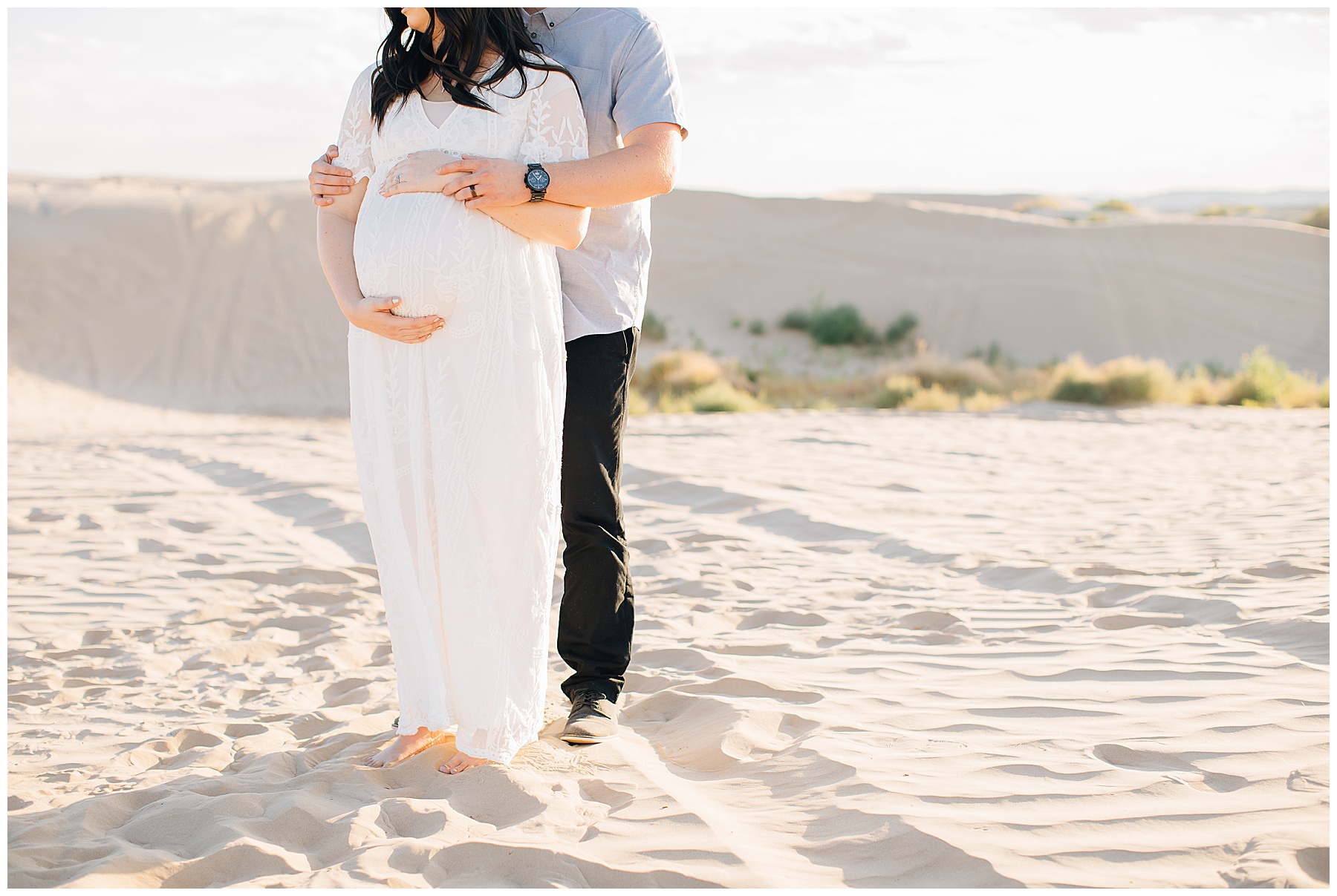 Sand Dunes Maternity Session | Utah photographer