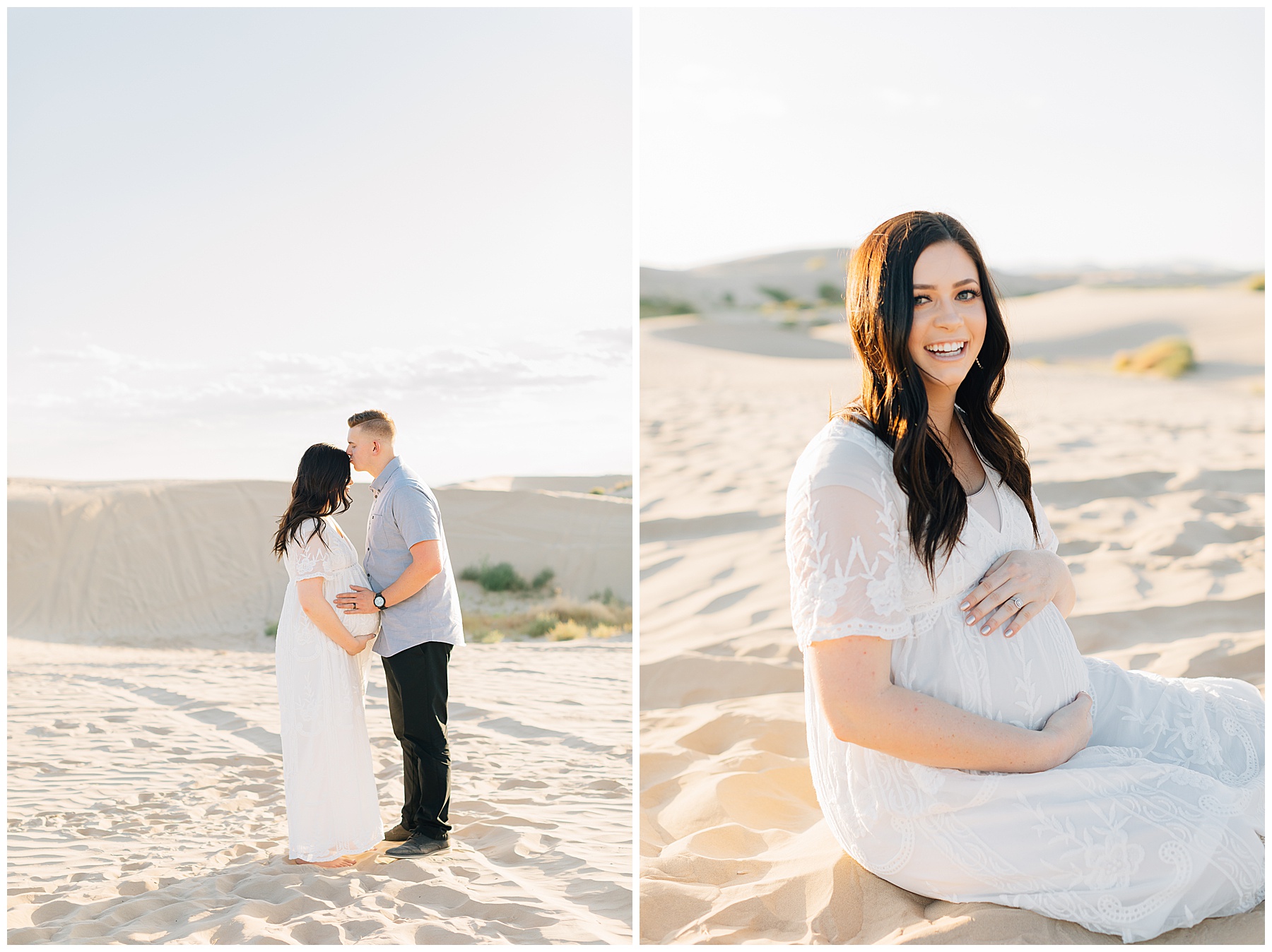 Sand Dunes Maternity Session | Utah photographer