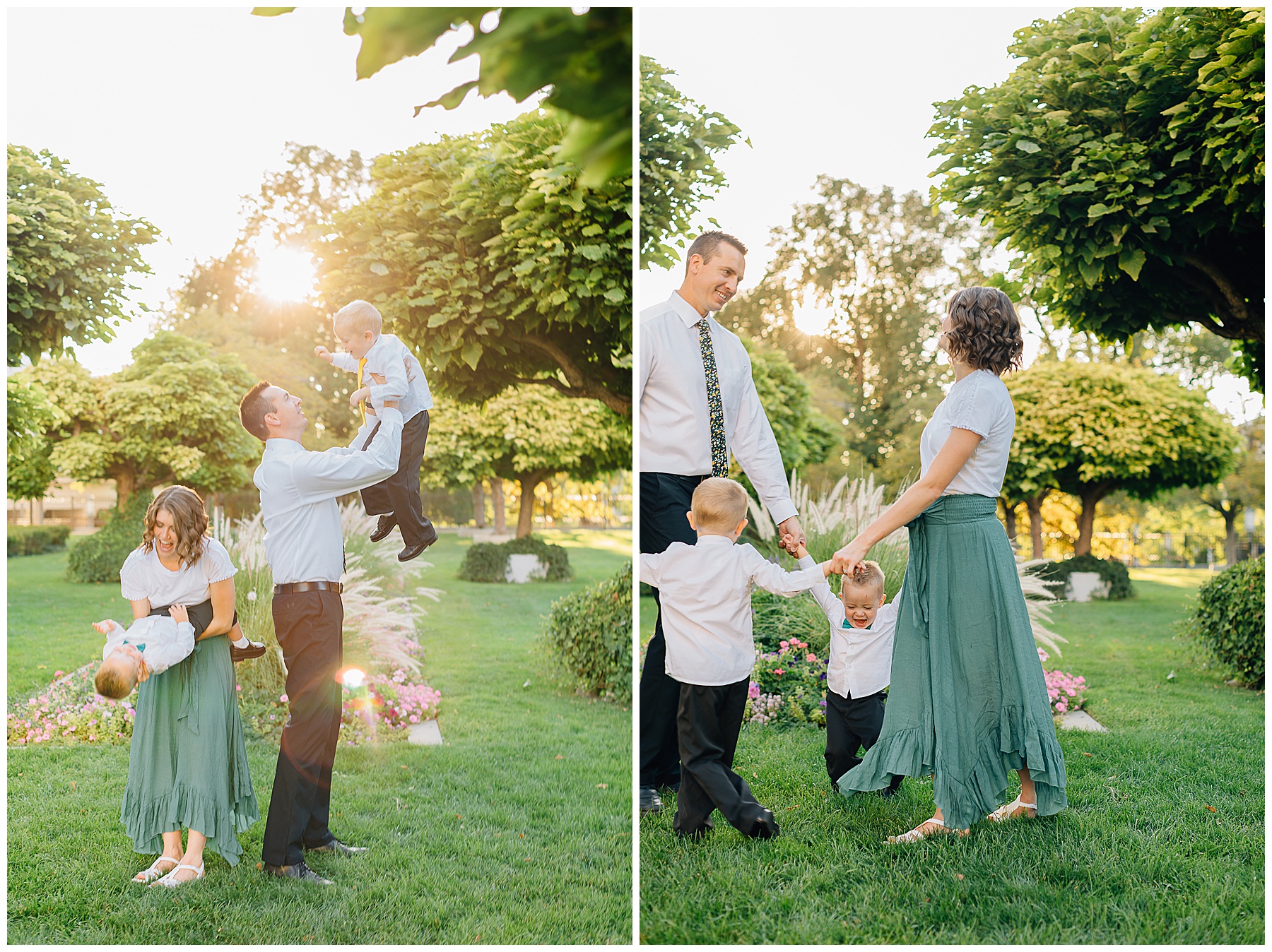 Grange | Salt Lake Temple Family Pictures