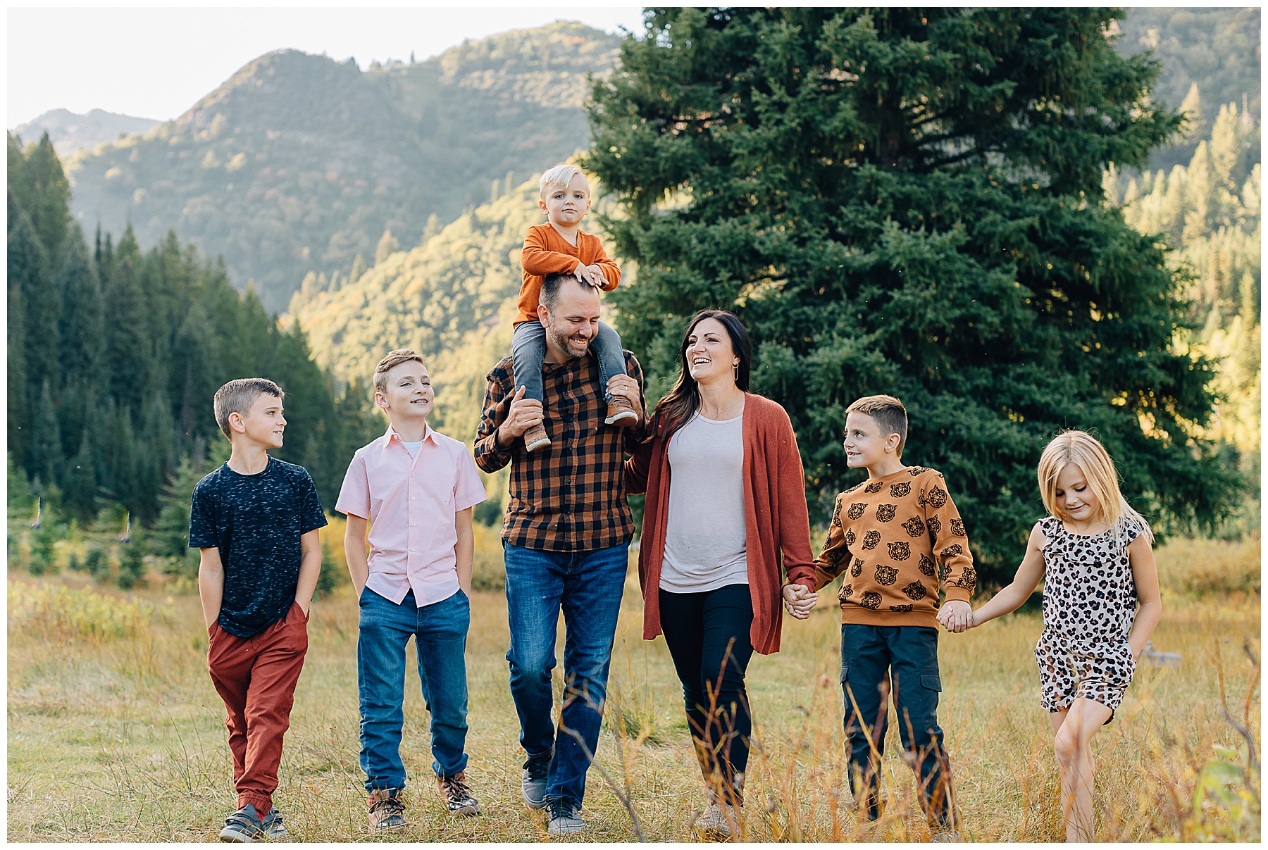 McWhorter | Fall Family Pictures at Jordan Pines