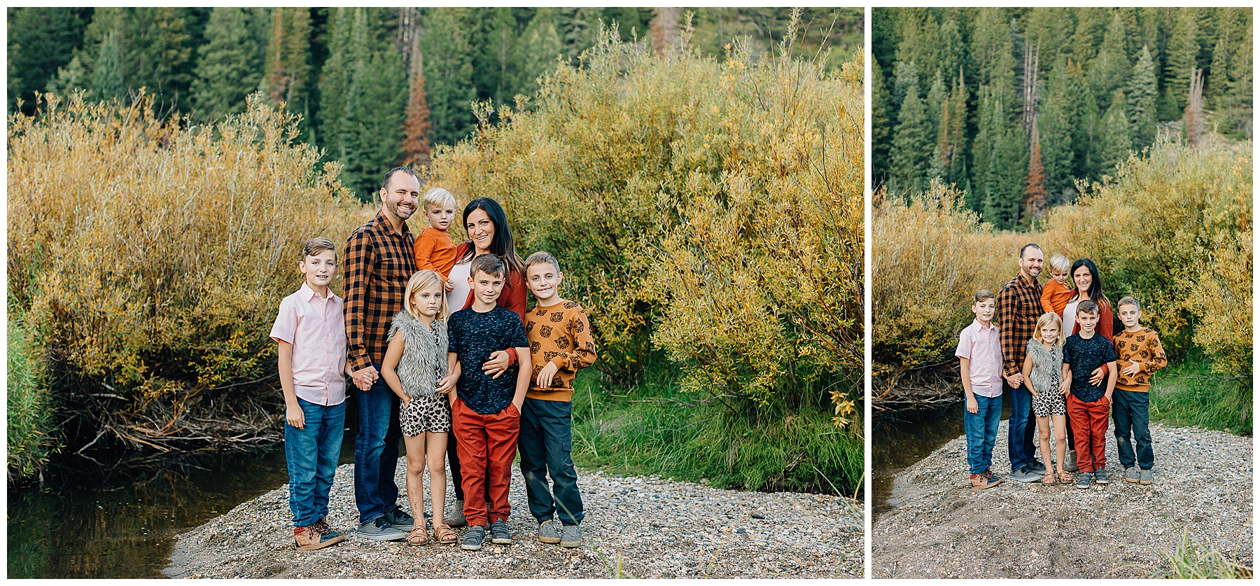 McWhorter | Fall Family Pictures at Jordan Pines