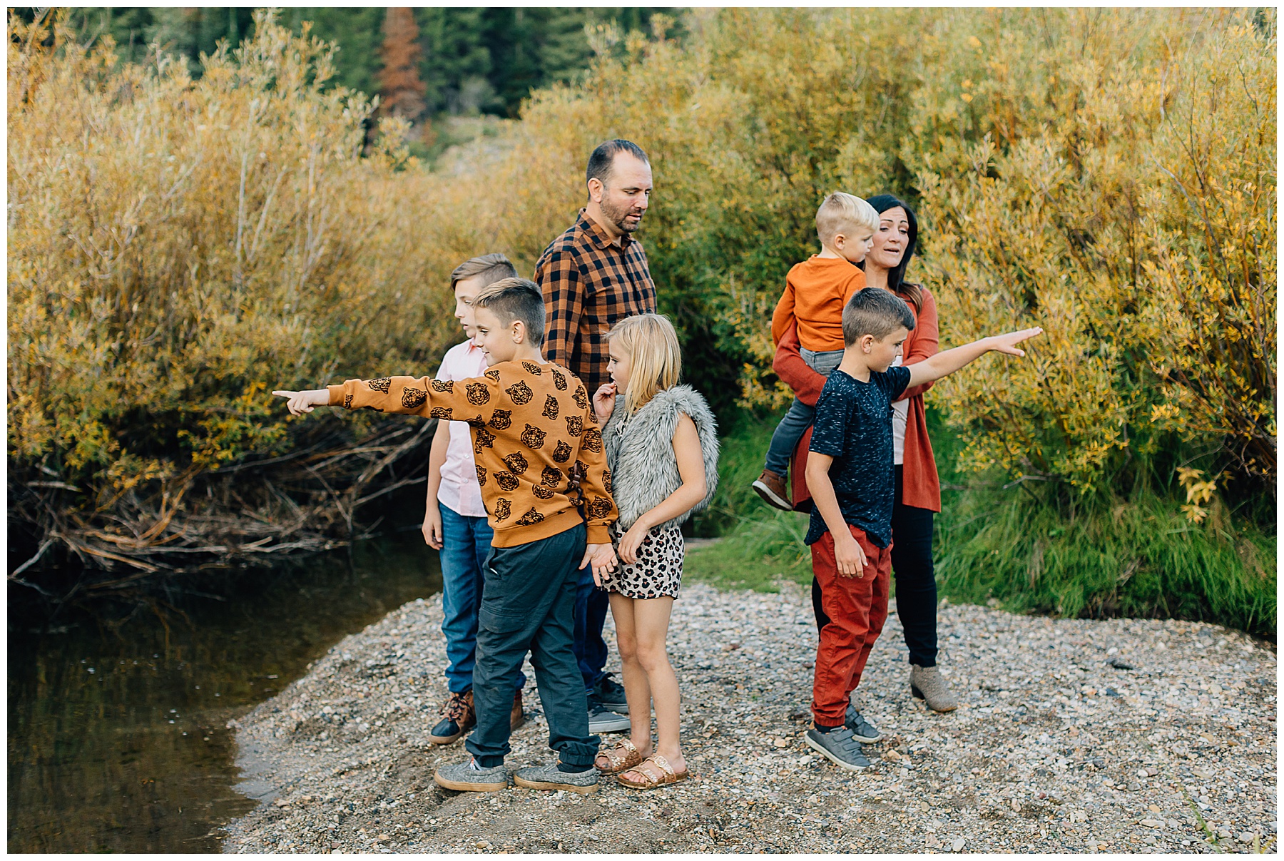 McWhorter | Fall Family Pictures at Jordan Pines