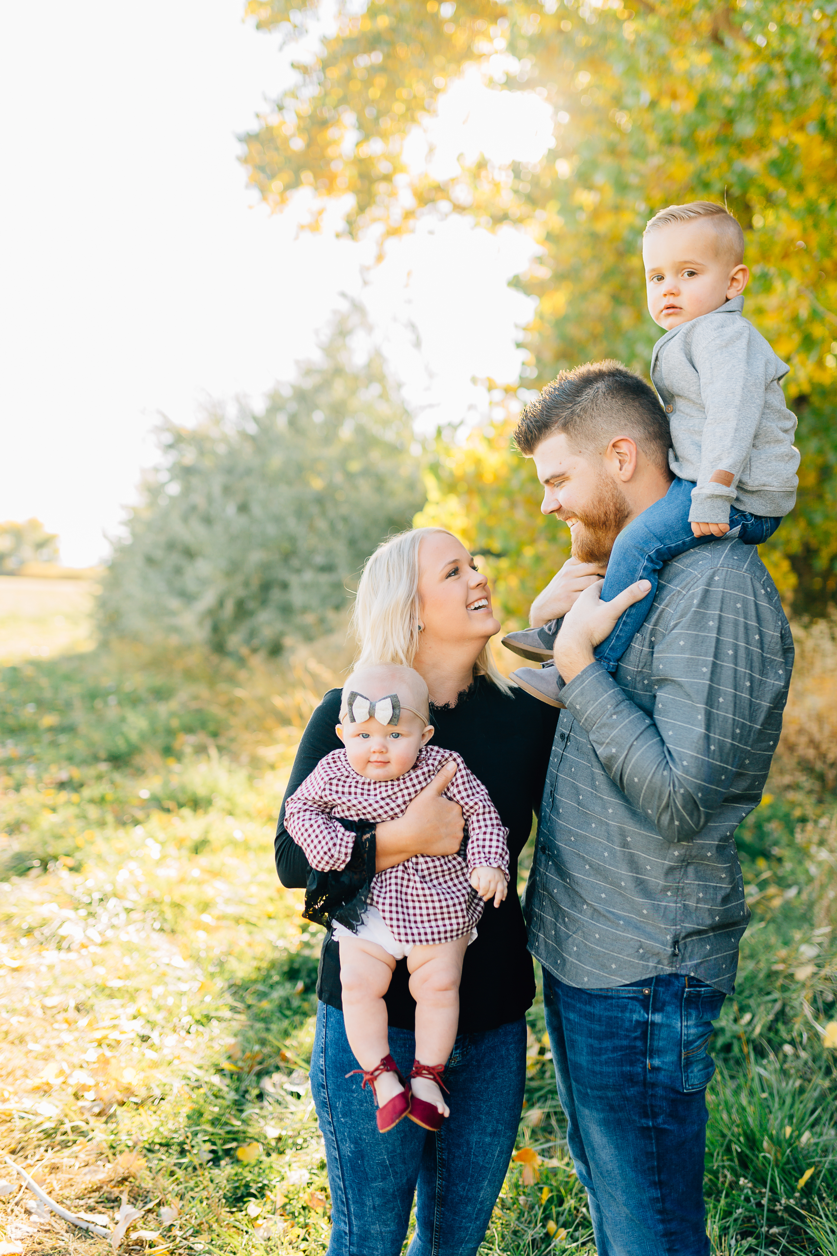 Fall Family Session in Provo | Ford Family