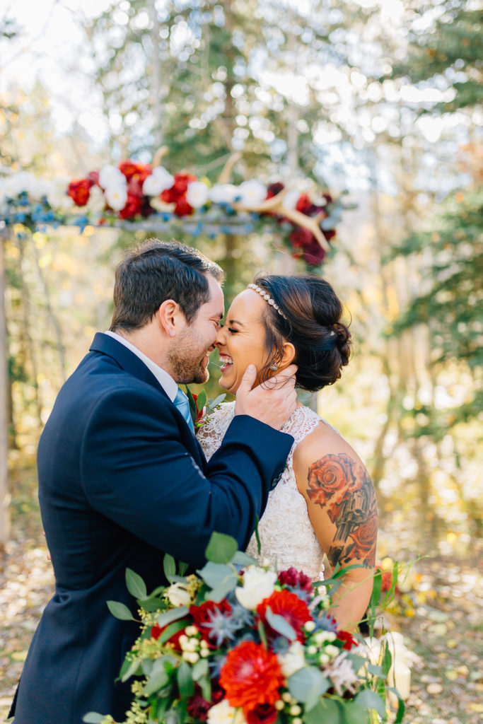 Fall Cabin Wedding | David + Kadi