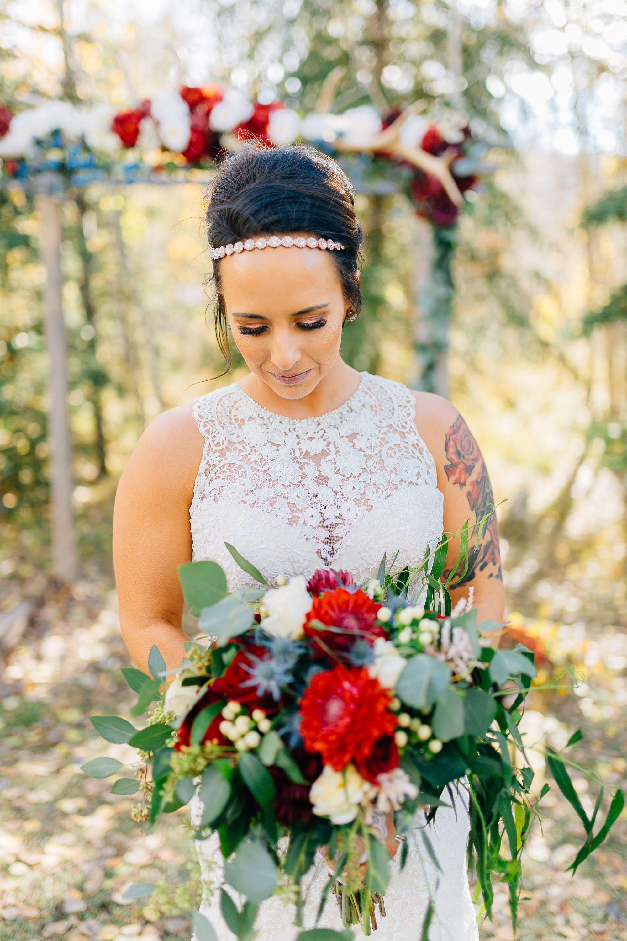 Fall Cabin Wedding | David + Kadi