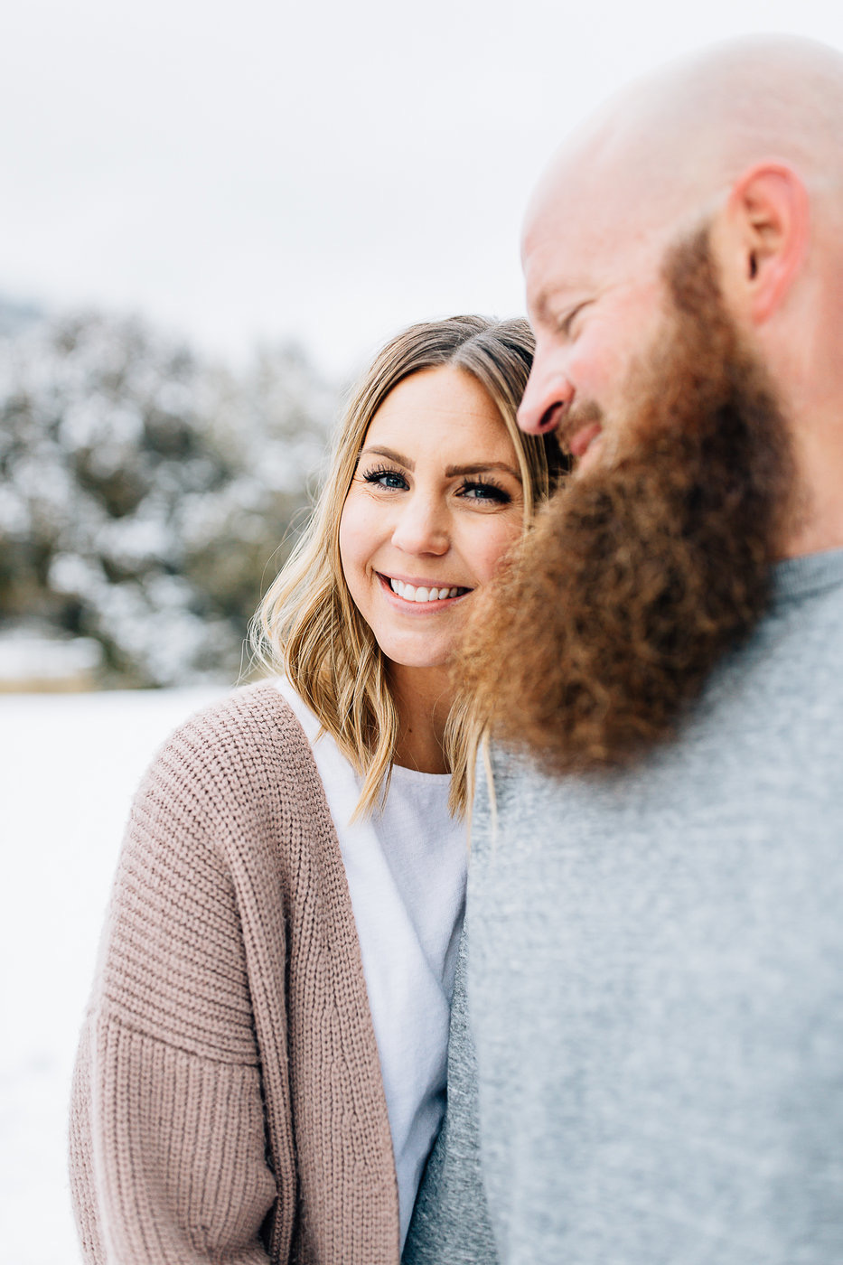 Snowy Family Pictures | Herriman Photographer