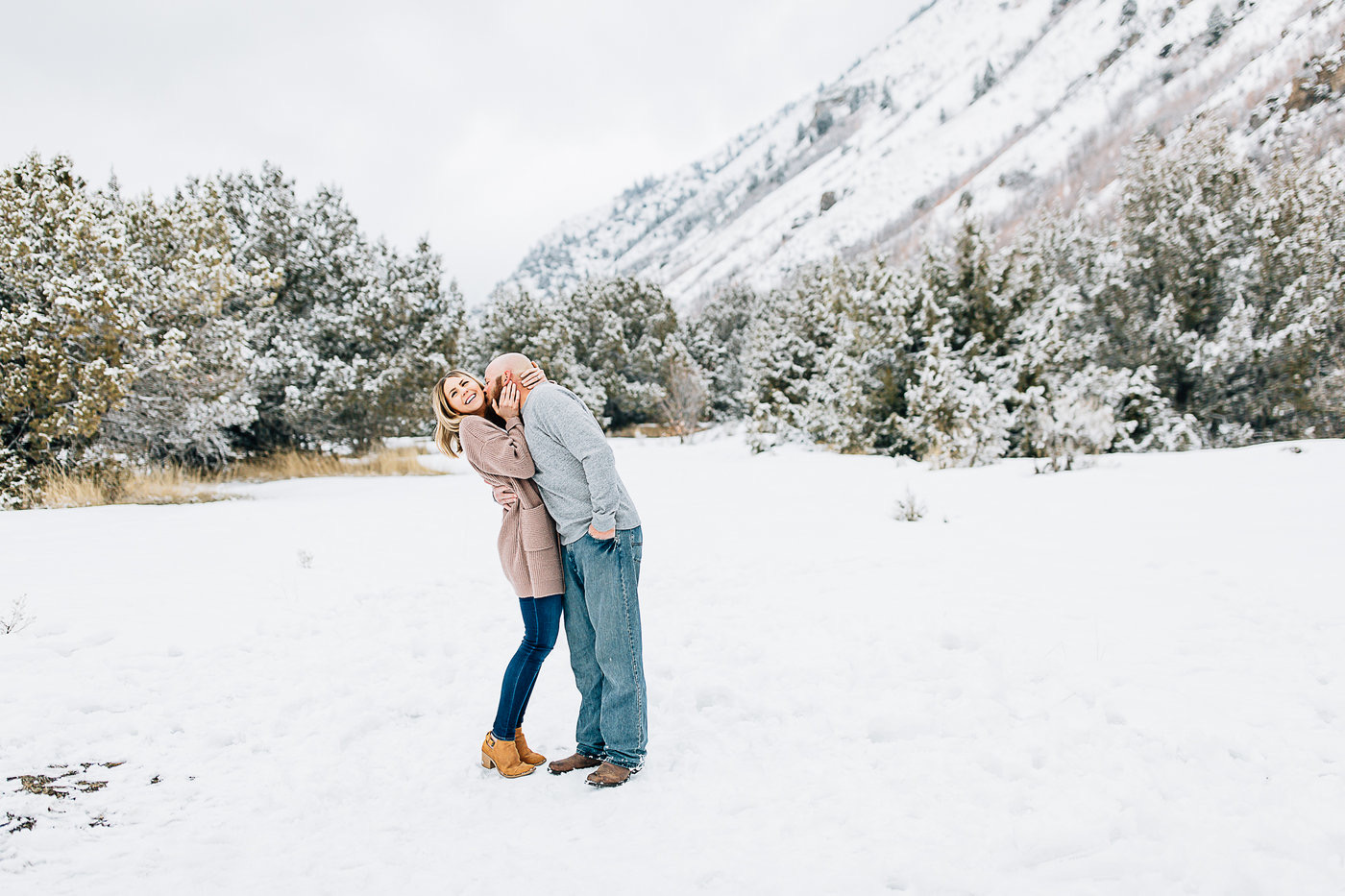 Snowy Family Pictures | Herriman Photographer