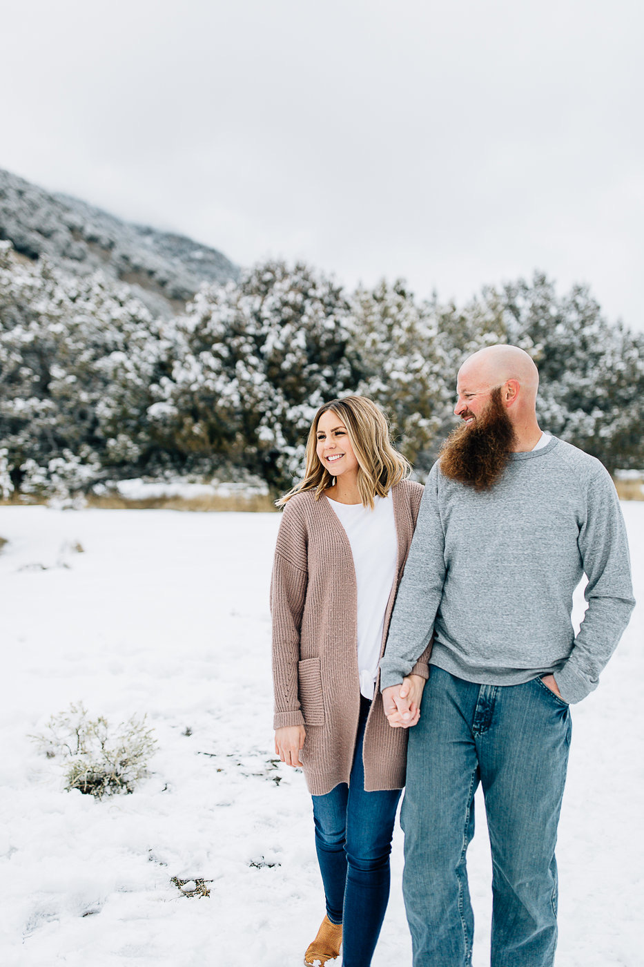 Snowy Family Pictures | Herriman Photographer