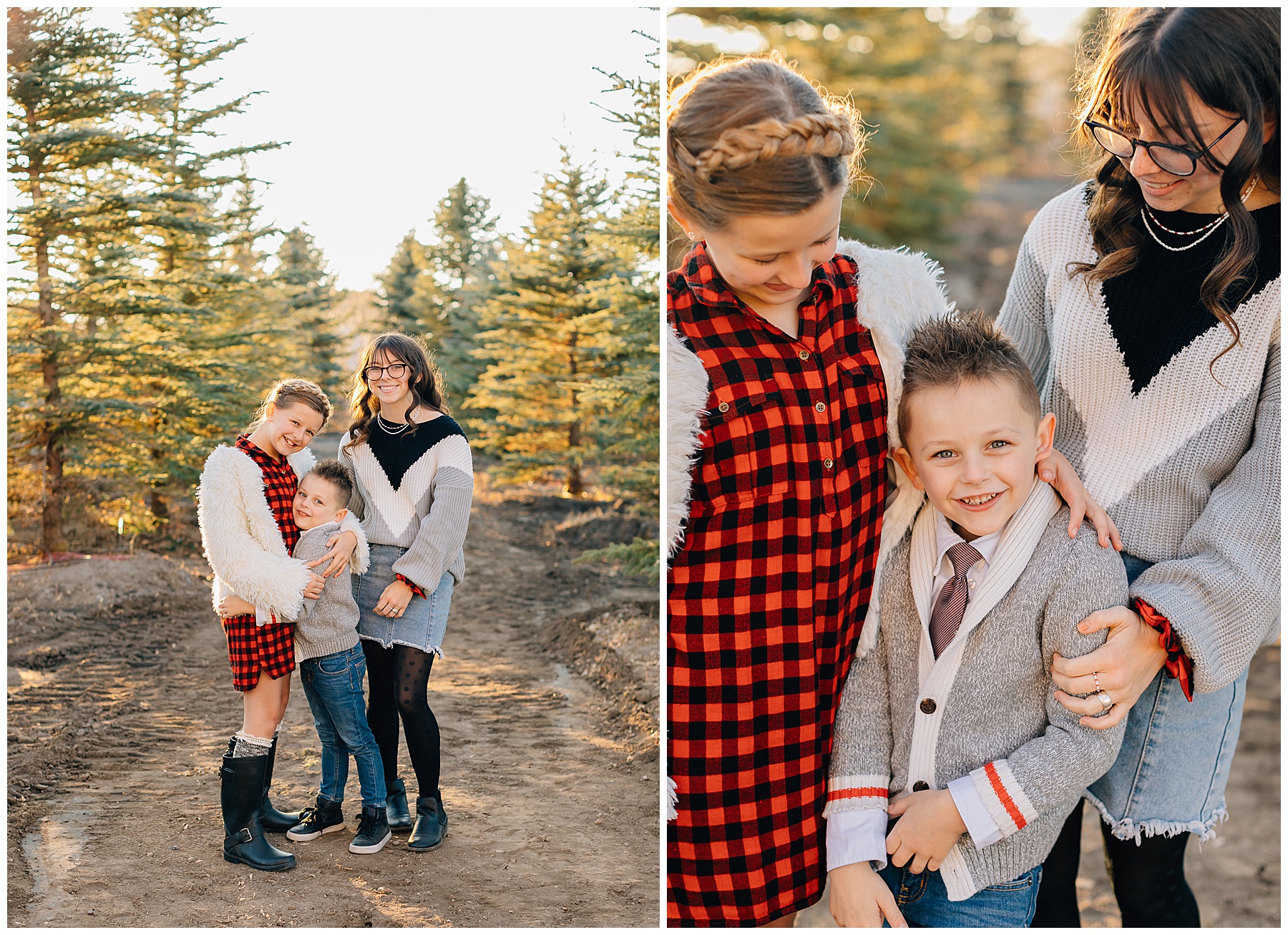 Christmas Mini Sessions | Willowcreek Tree Farm