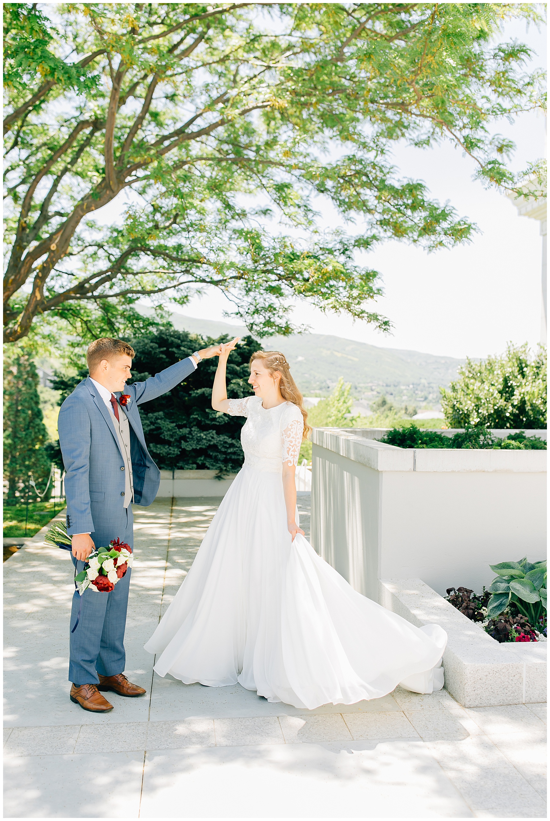 Alex + Tia | Bountiful Temple Wedding | Wheeler Farm Reception