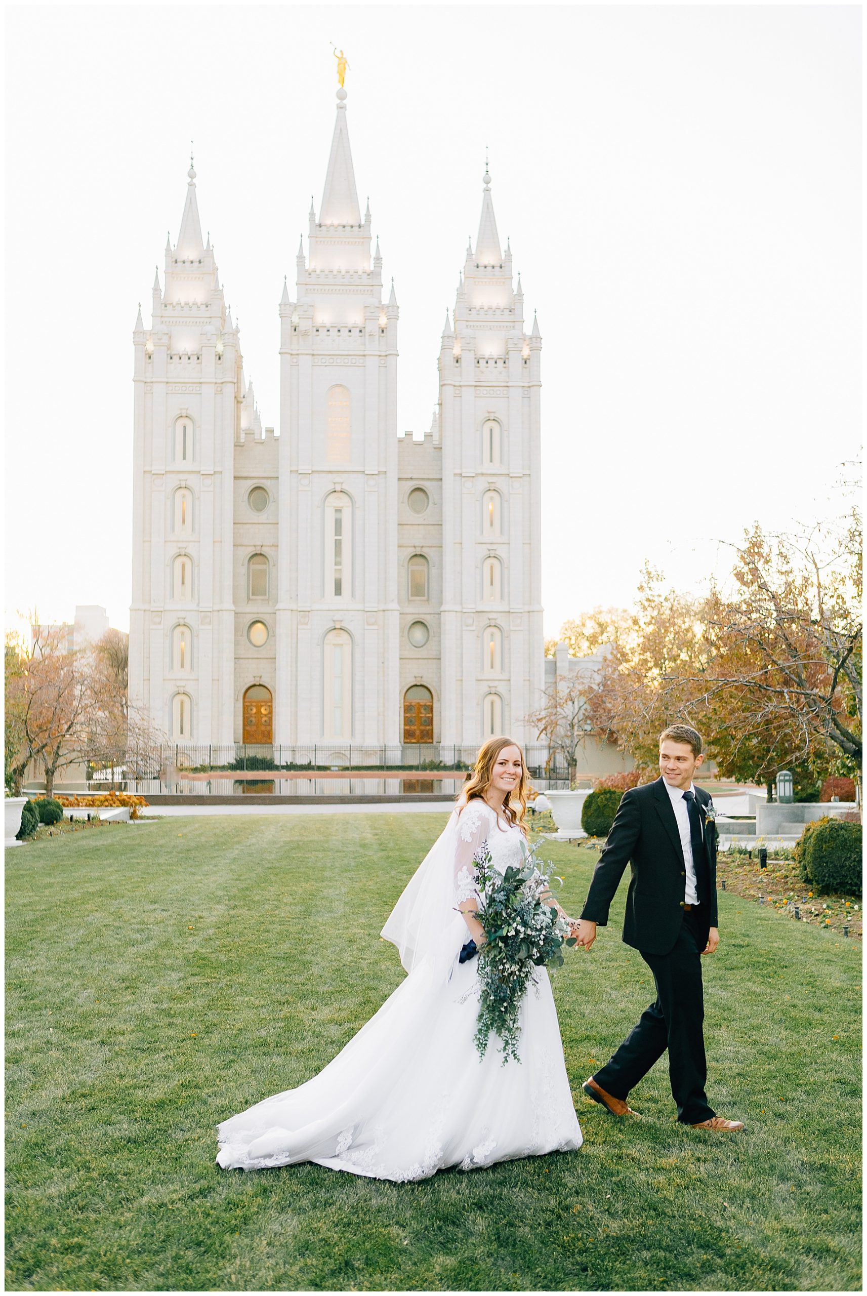Sav + Noah | Salt Lake Temple Wedding