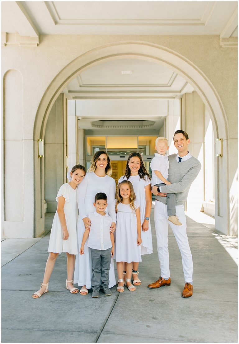 SEALED | Mount Timpanogos Temple Sealing Pictures | The Harmony Family