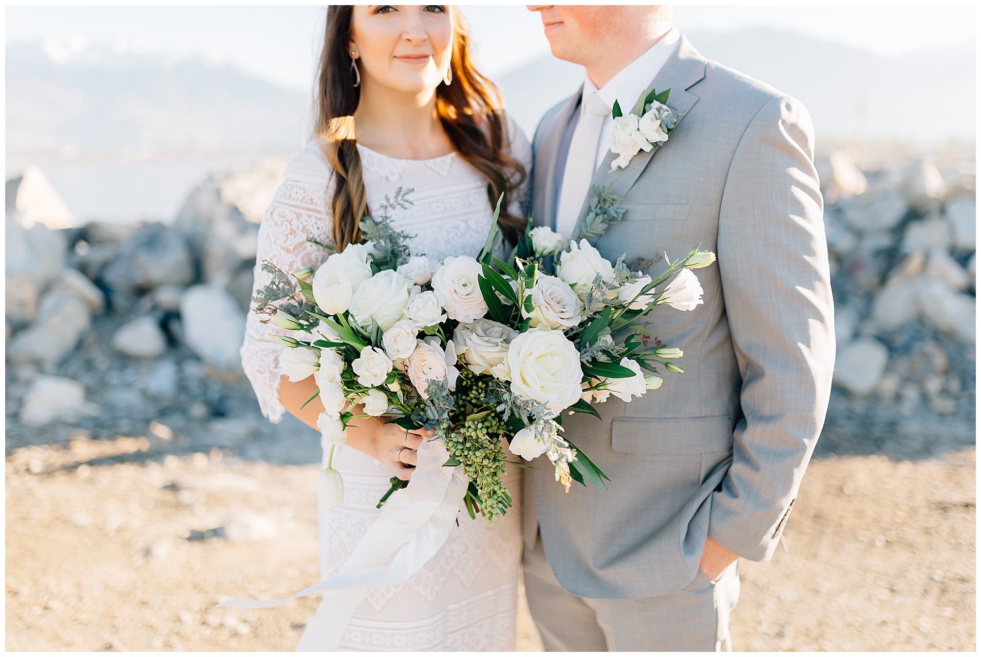 Utah Lake Bridals | Calvin + Sydney | Utah Wedding Photographer
