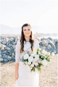 Utah Lake Bridals | Calvin + Sydney | Utah Wedding Photographer