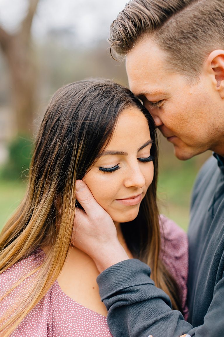 Rainy Cameron Park Engagement Session | Waco Wedding Photographer