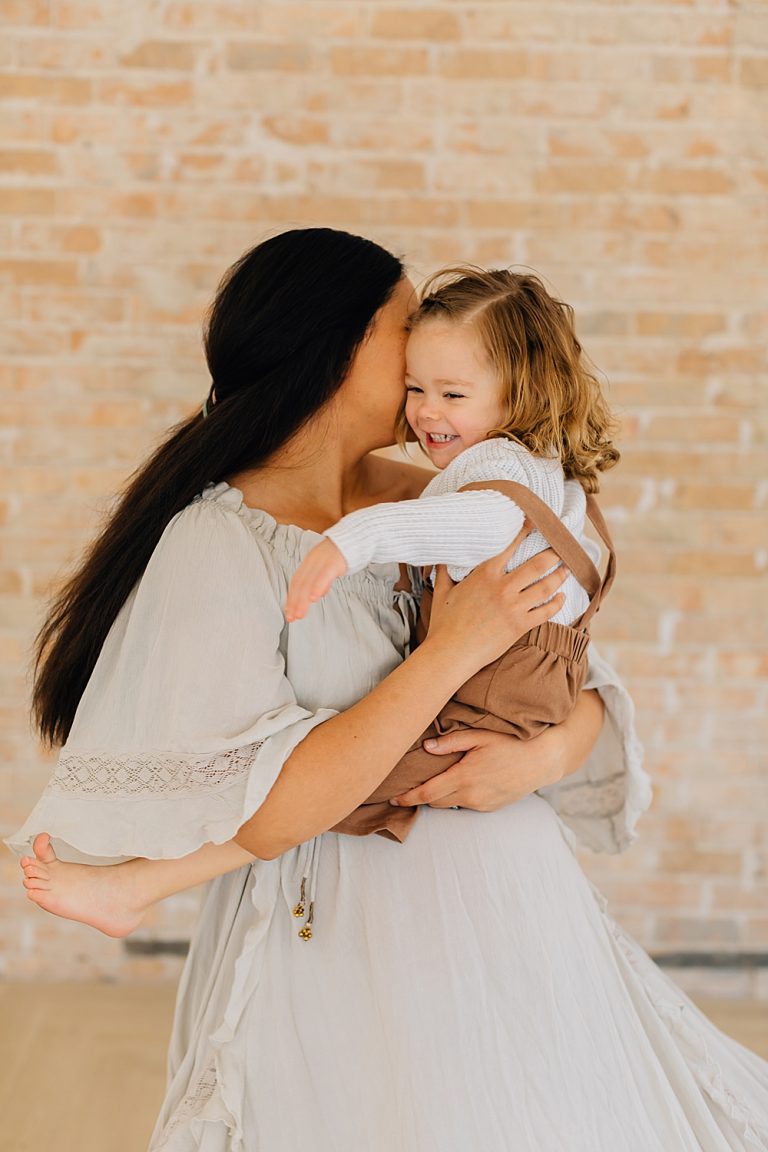 Farmington Family Photographer | White Space Studios Maternity Session
