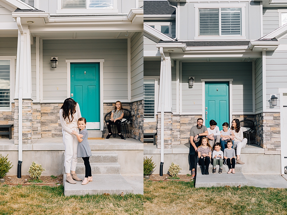 Front Porch Family Pictures | Charlesworth Family