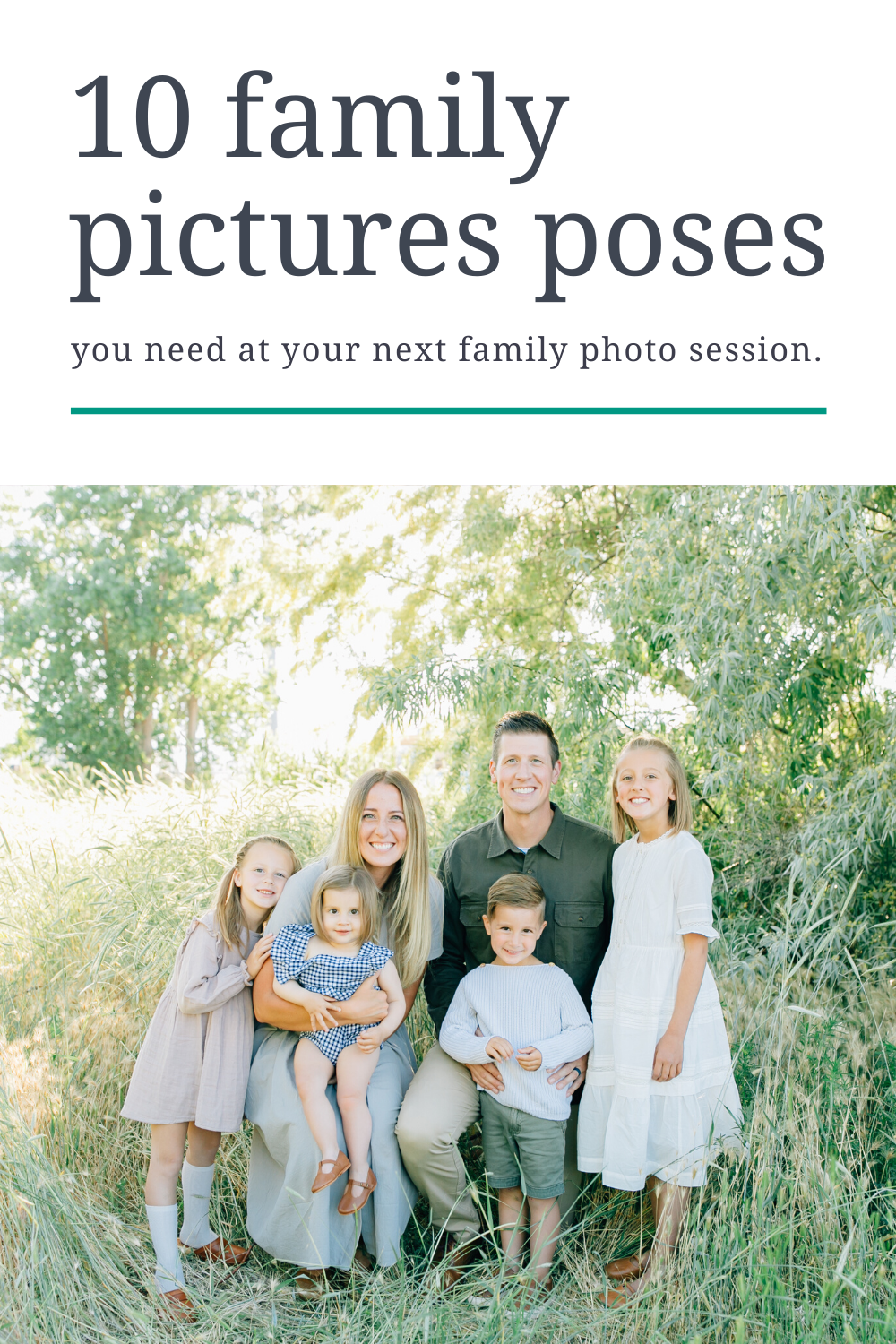 Playful Sunset Family Photo Session | One Big Happy Photo