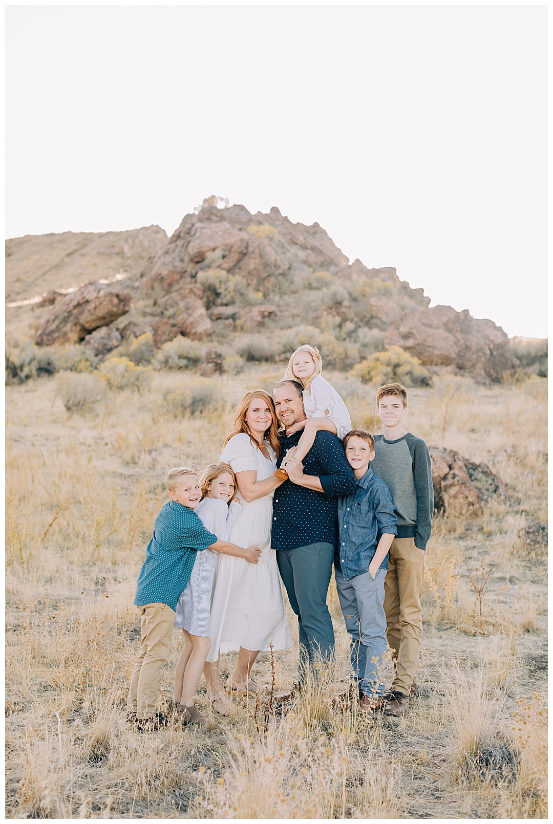 Herriman Hills Mini Session | Morgan Family