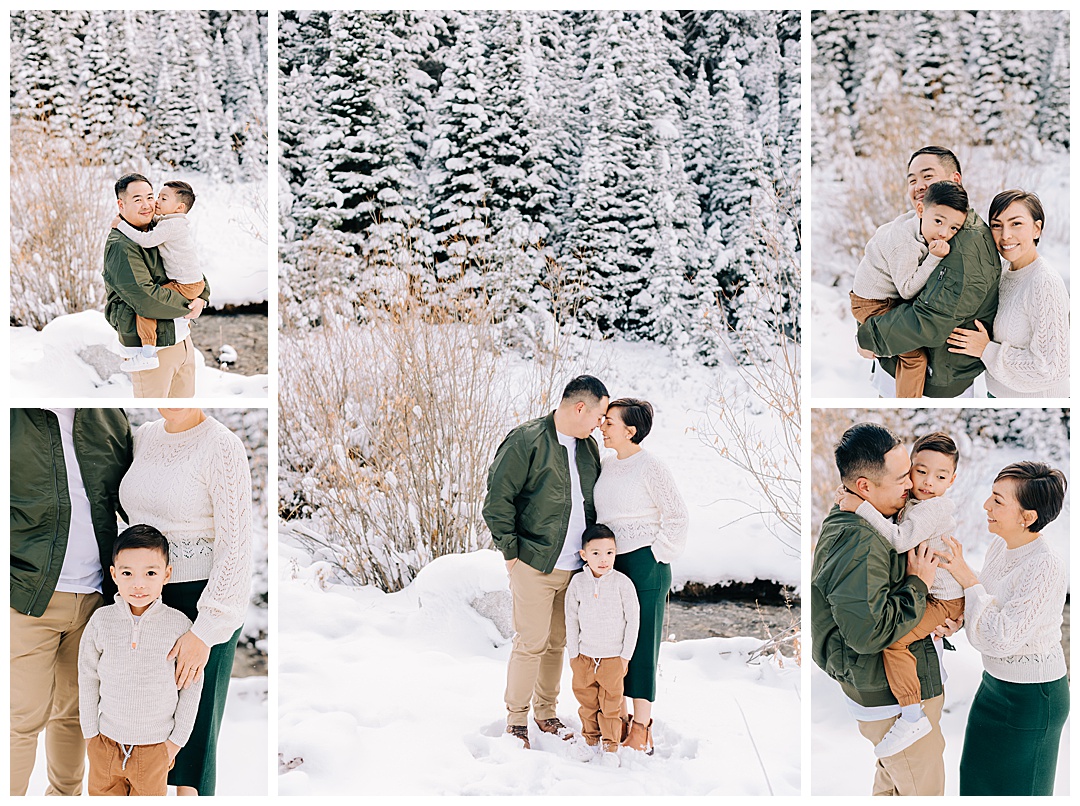 Winter Family Pictures | Jordan Pines