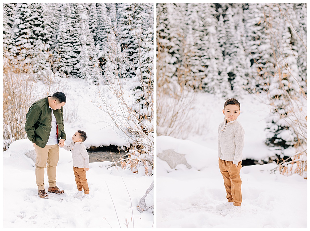 Winter Family Pictures | Jordan Pines