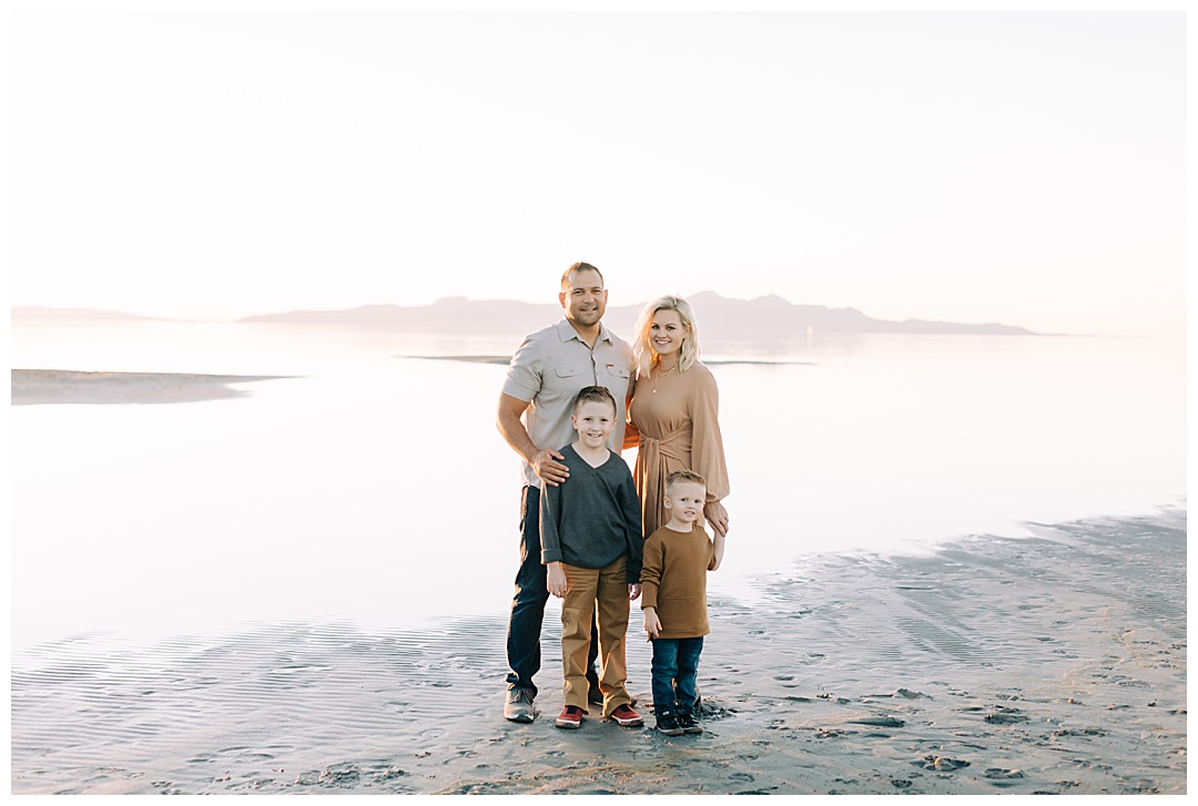 Fall Family Pictures at the Saltair | Brown Family