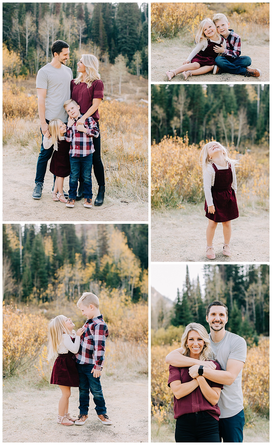 Fall Family Pictures at Jordan Pines | Skelton Family