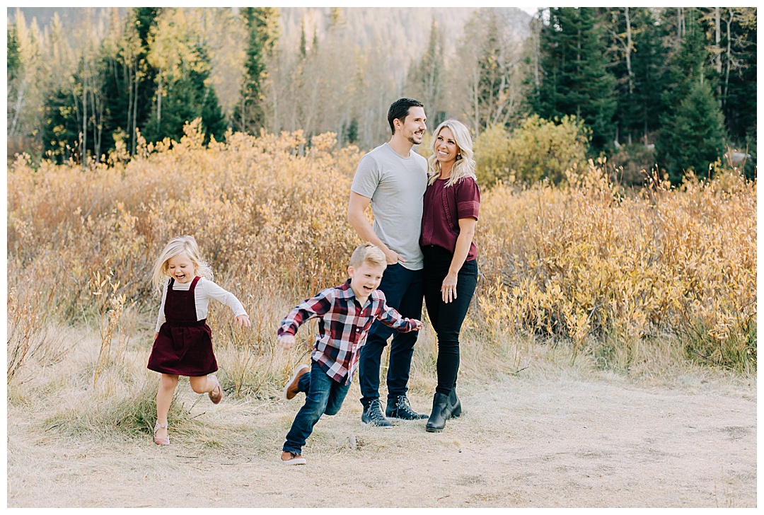 Fall Family Pictures at Jordan Pines | Skelton Family