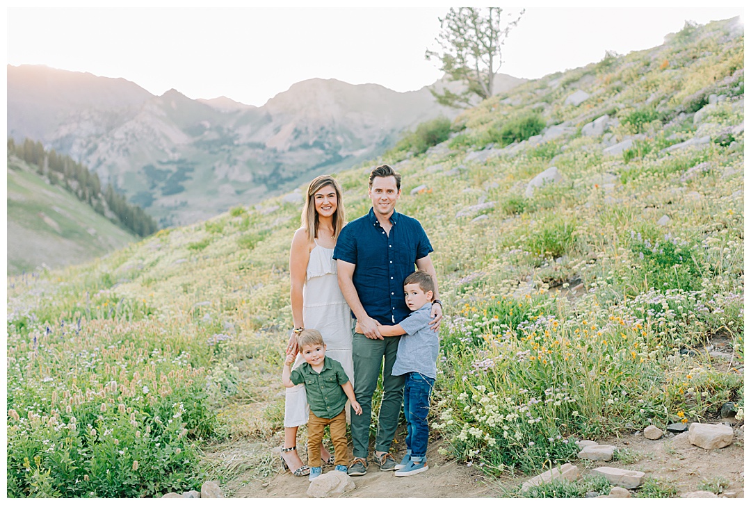 Little Cottonwood Canyon Family Pictures | Landi Family