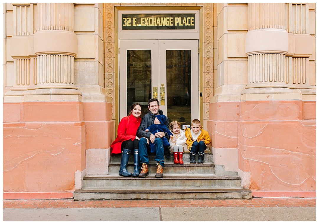 Exchange Place Family Pictures | SLC Photographer