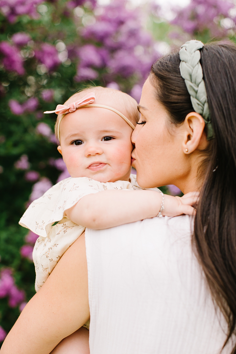 Lilac Mommy and Me Pictures | Utah Photographer